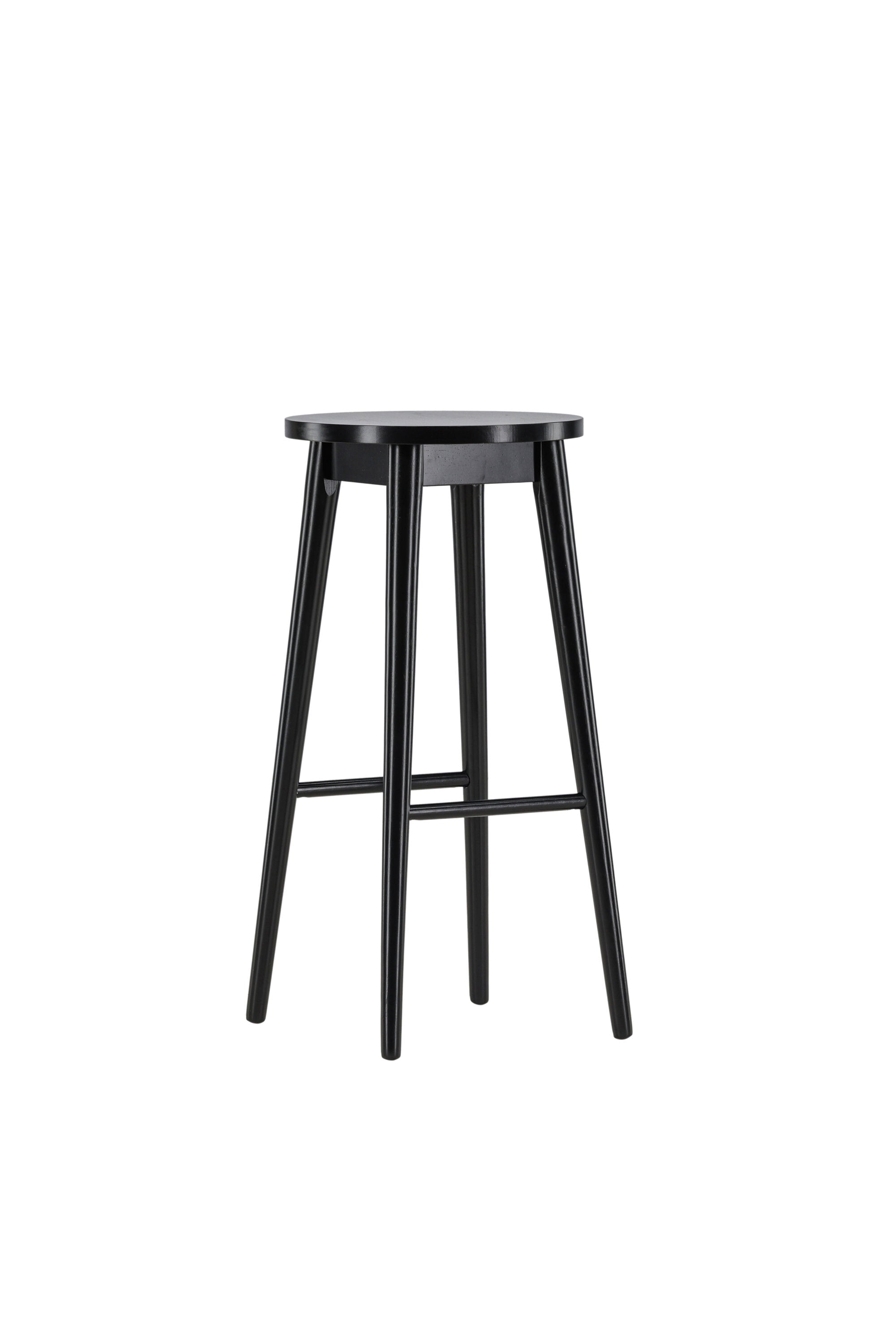 Mollösand Barstuhl in Schwarz präsentiert im Onlineshop von KAQTU Design AG. Barhocker ist von Vind