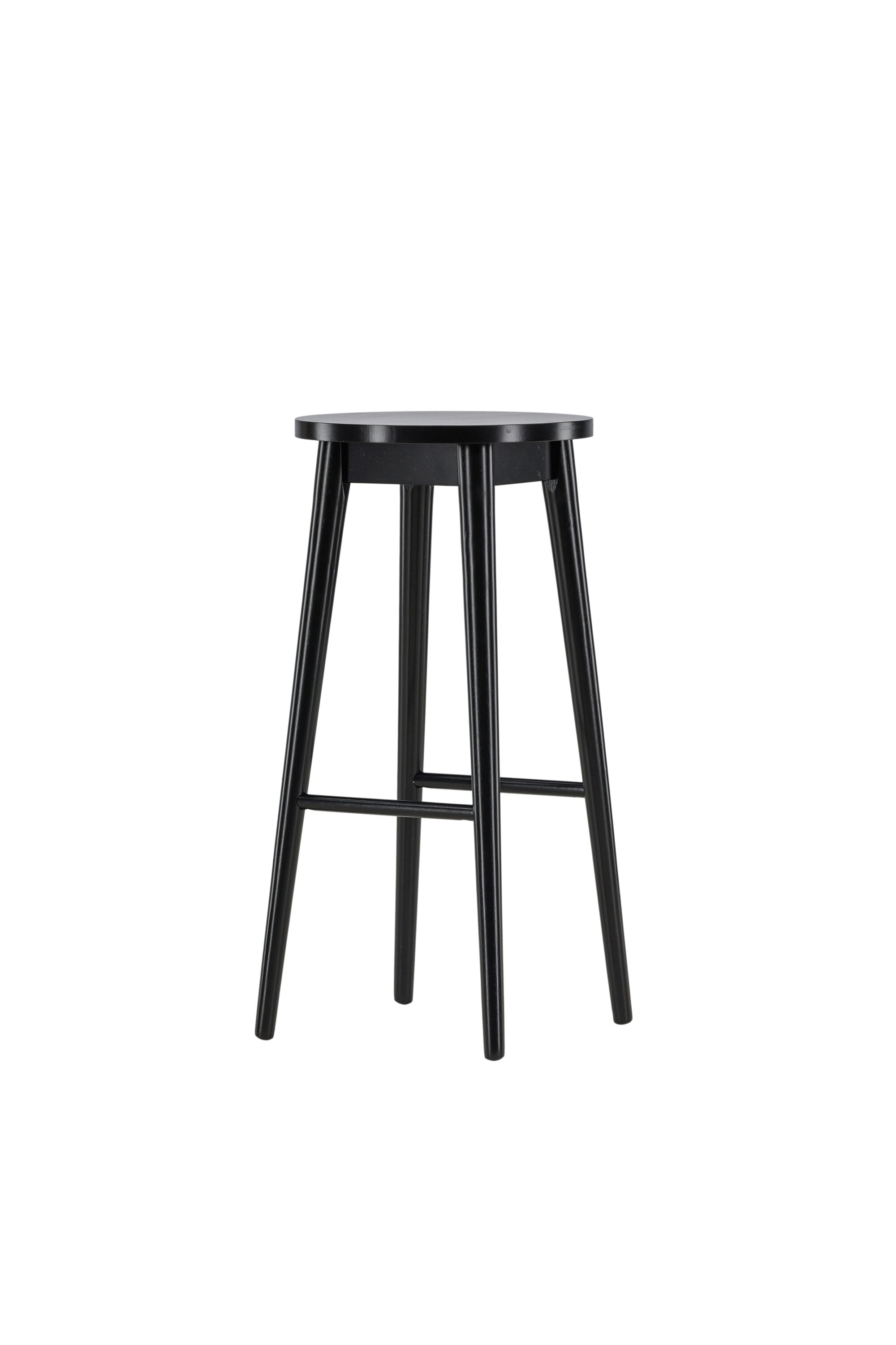 Mollösand Barstuhl in Schwarz präsentiert im Onlineshop von KAQTU Design AG. Barhocker ist von Vind
