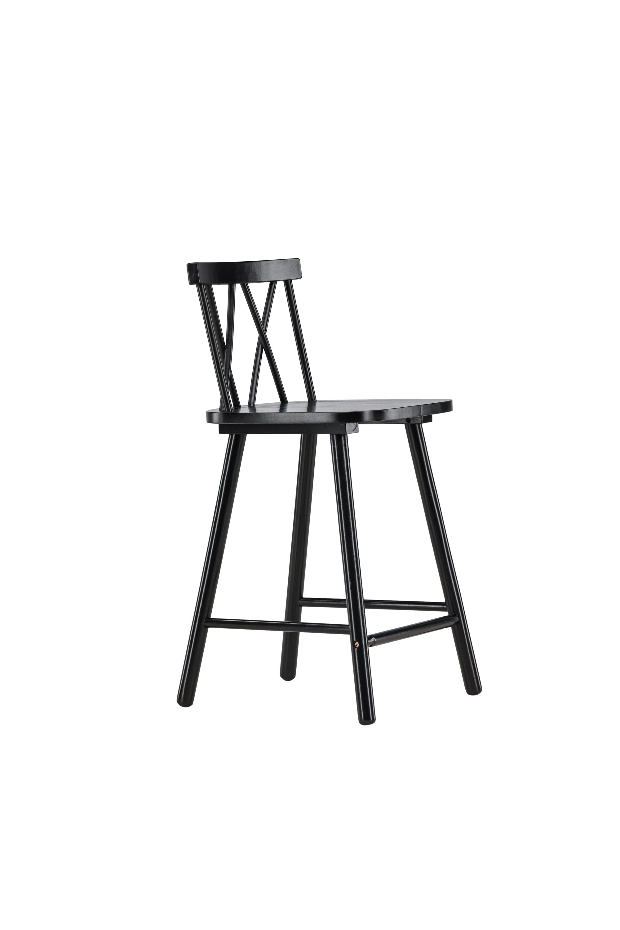 Mollöström Barstuhl in Schwarz präsentiert im Onlineshop von KAQTU Design AG. Barstuhl ist von Vind