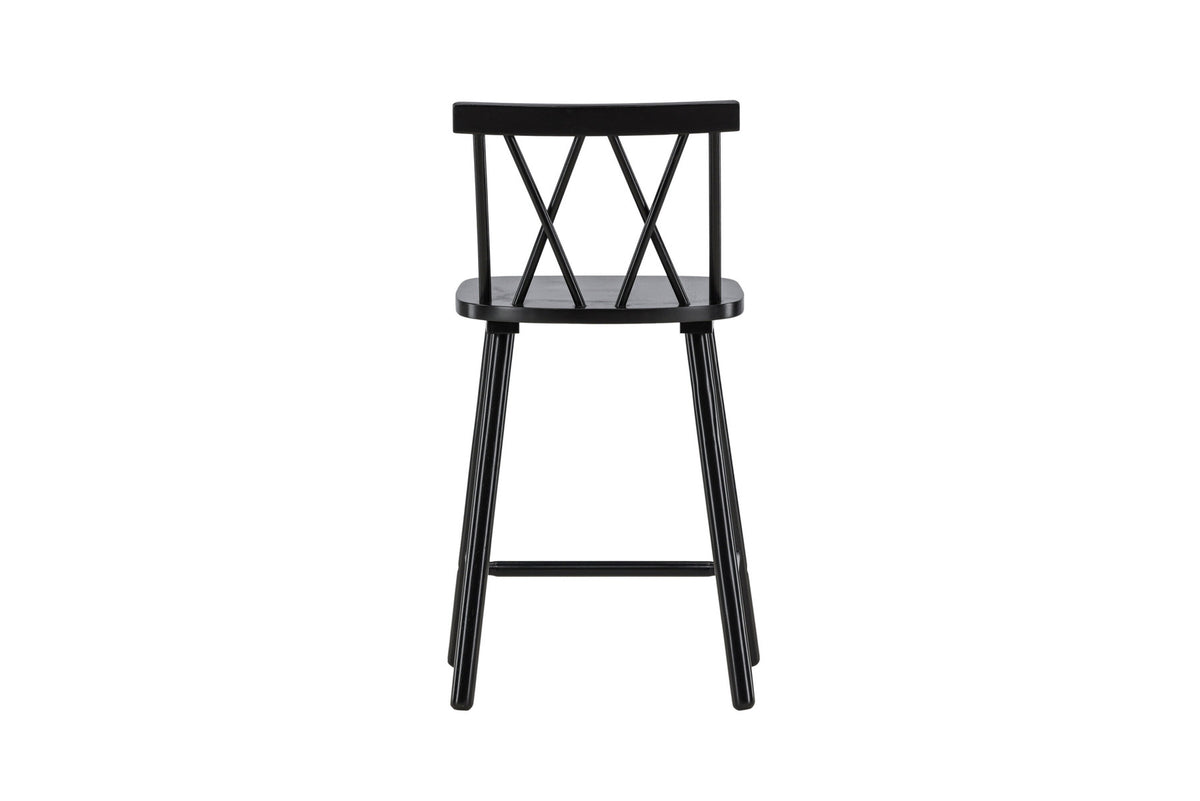 Mollöström Barstuhl in Schwarz präsentiert im Onlineshop von KAQTU Design AG. Barstuhl ist von Vind