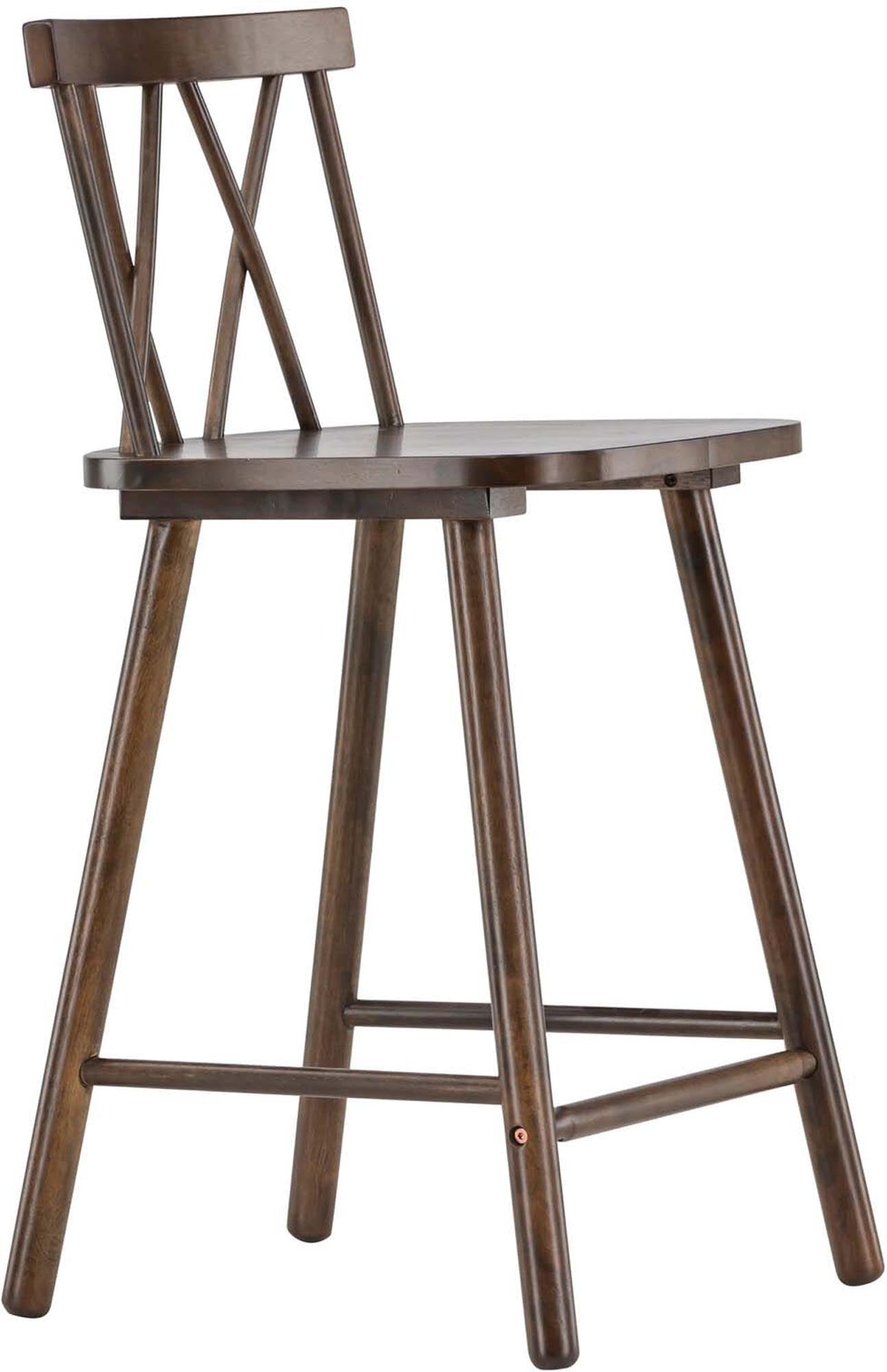 Mollöström Barstuhl von Vind: Eleganter Gummibaumholz-Stuhl für stilvolle Wohnräume. Hochwertig, ergonomisch und vielseitig kombinierbar.