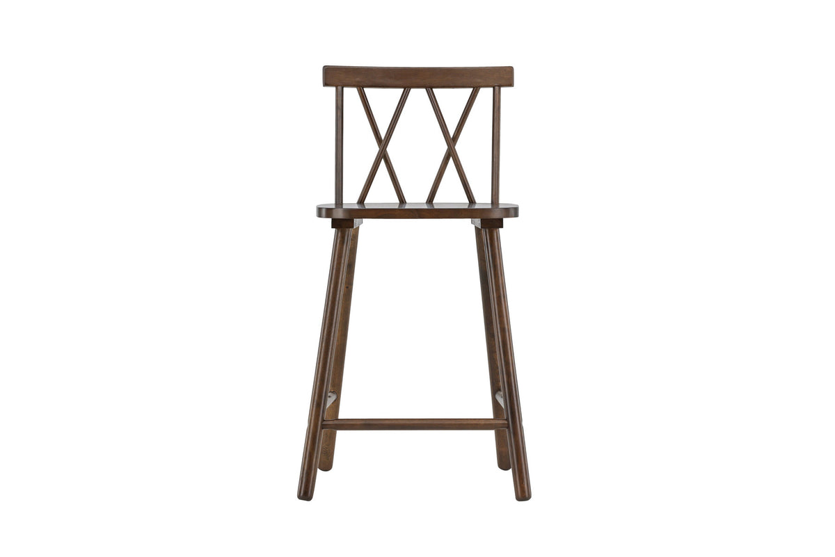 Mollöström Barstuhl in Mokka präsentiert im Onlineshop von KAQTU Design AG. Barstuhl ist von Vind