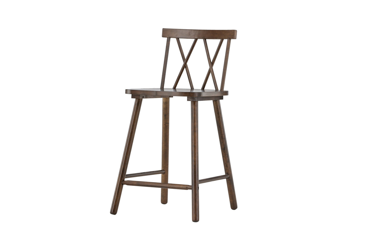 Mollöström Barstuhl in Mokka präsentiert im Onlineshop von KAQTU Design AG. Barstuhl ist von Vind