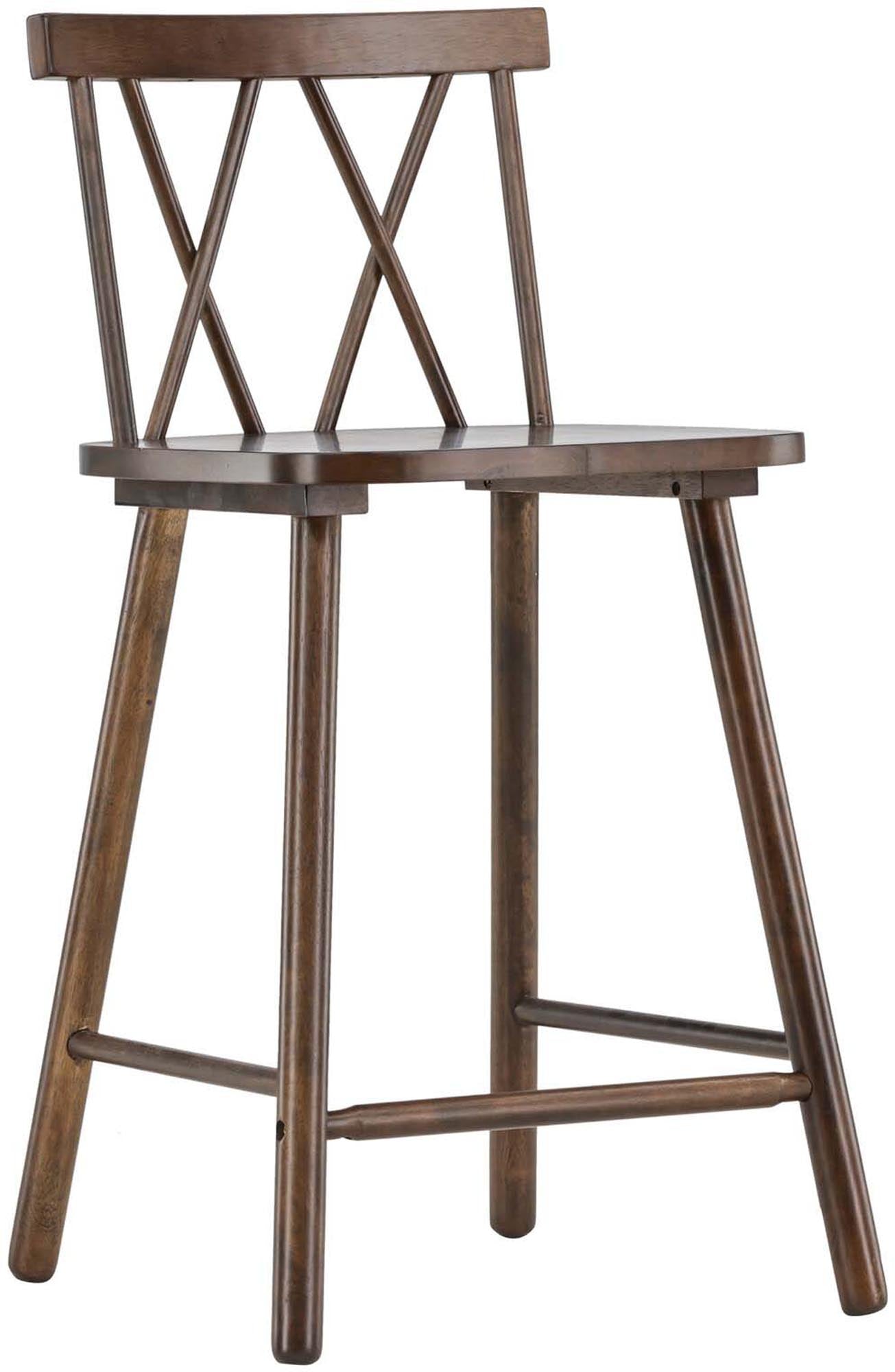 Mollöström Barstuhl von Vind: Moderner Barstuhl aus robustem Gummibaumholz. Stilvoll, komfortabel und ideal für jede Einrichtung.