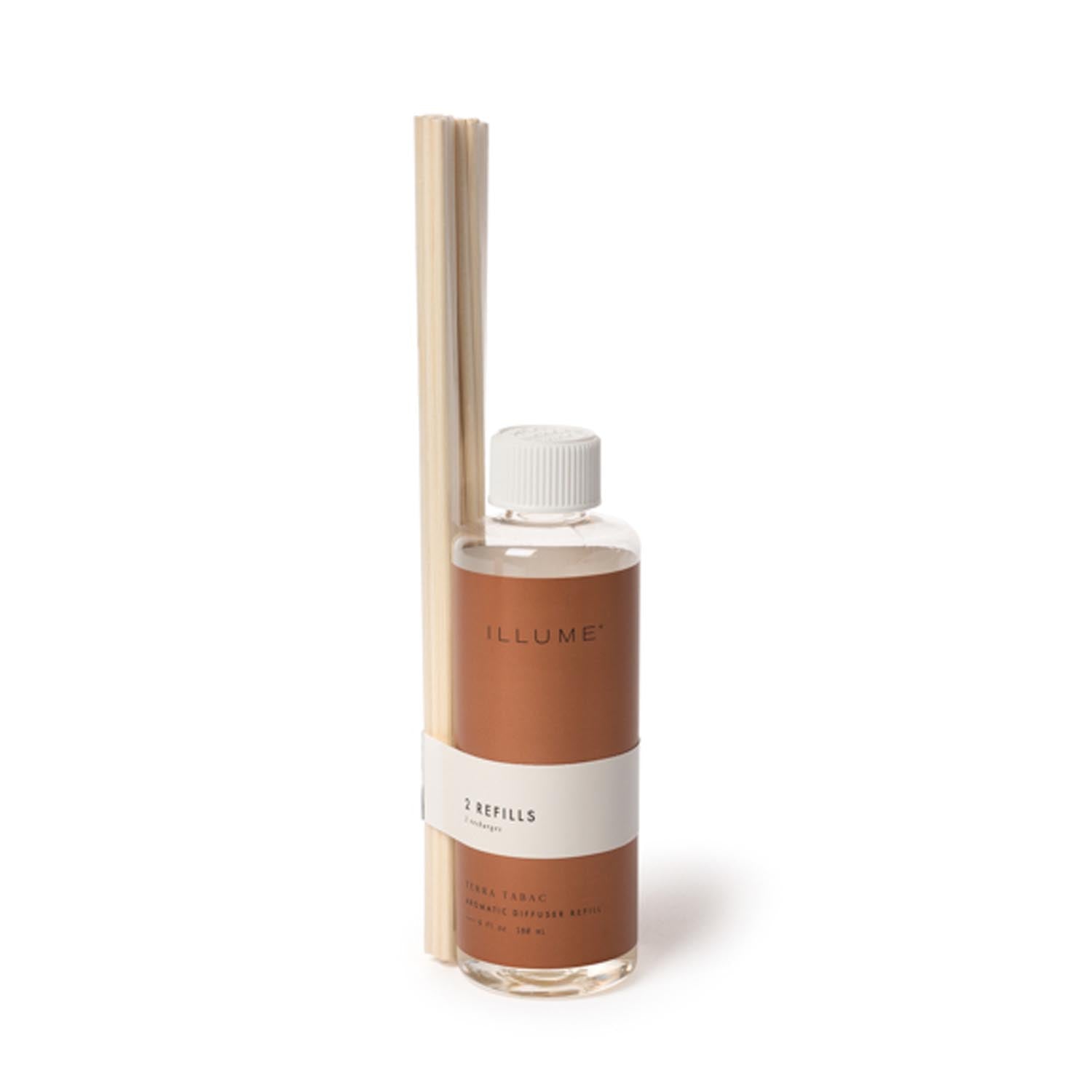 Terra Tabac Diffusor-Nachfüllung, Braun, in Braun präsentiert im Onlineshop von KAQTU Design AG. Duftöl ist von Illume