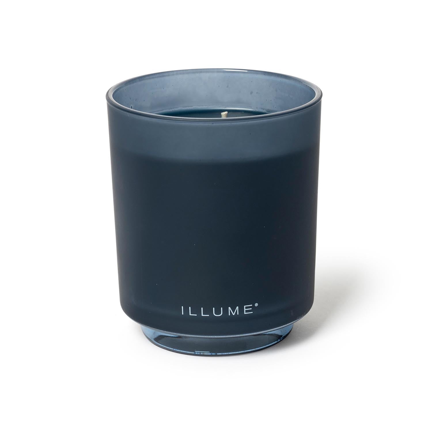 Hidden Lake Box Glass Candle, Blau, in Blau präsentiert im Onlineshop von KAQTU Design AG. Duftkerze ist von Illume