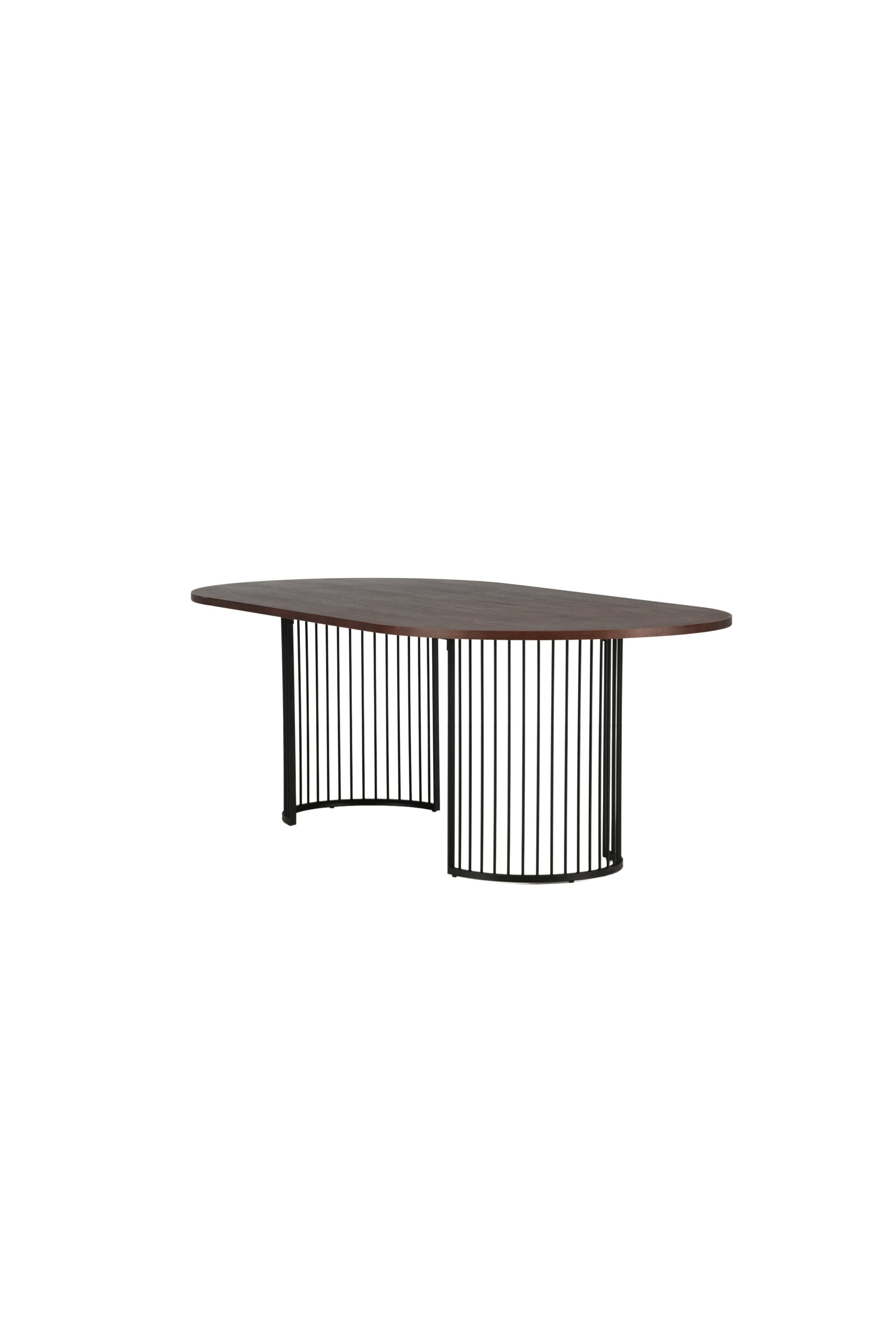 Hamneskär Tisch in Nussbaum präsentiert im Onlineshop von KAQTU Design AG. Esstisch ist von Vind