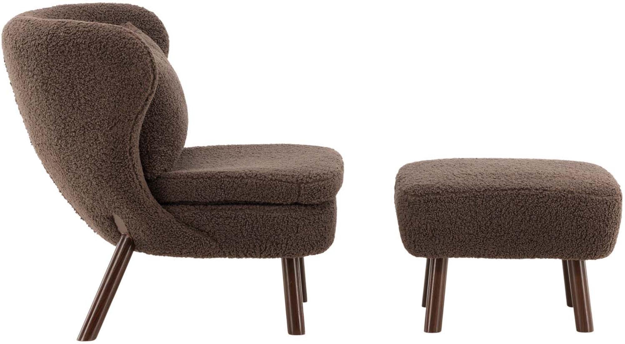 Ryxö Sessel von Vind: Elegante Entspannung in warmen Naturfarben.