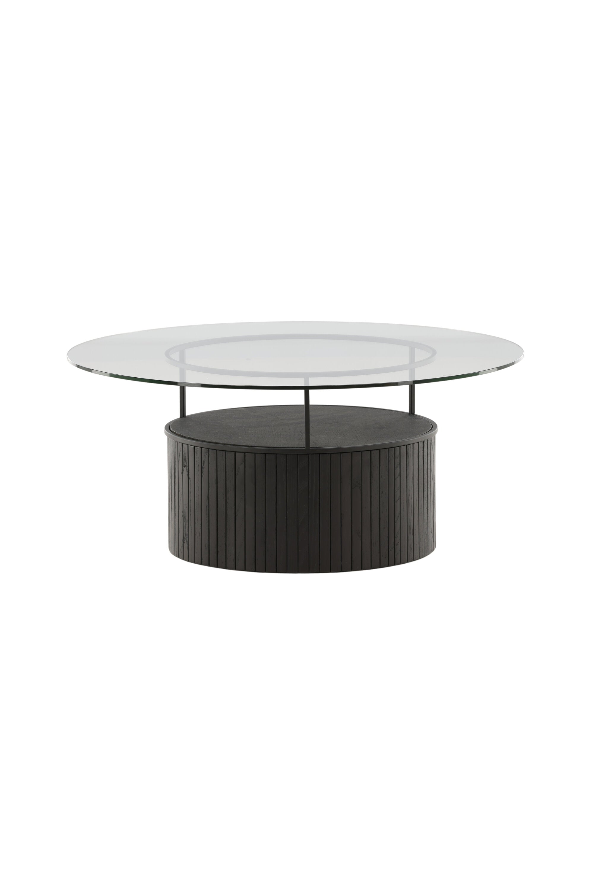 Bovall Coffee Tisch in Schwarz präsentiert im Onlineshop von KAQTU Design AG. Beistelltisch ist von Furniture Fashion
