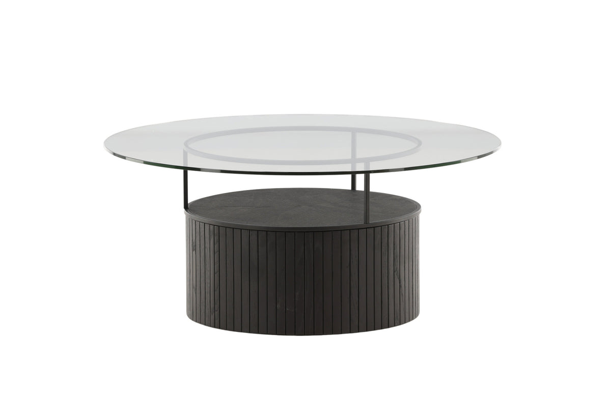 Bovall Coffee Tisch in Schwarz präsentiert im Onlineshop von KAQTU Design AG. Beistelltisch ist von Furniture Fashion