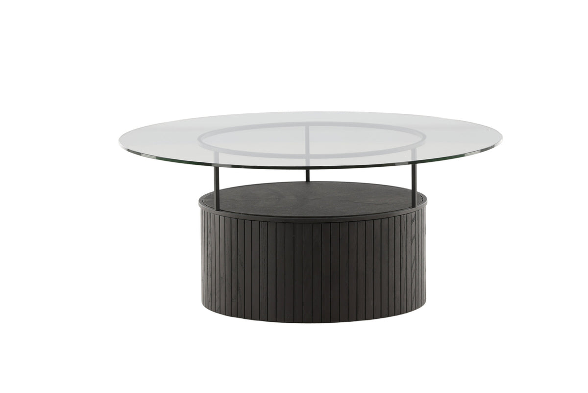 Bovall Coffee Tisch in Schwarz präsentiert im Onlineshop von KAQTU Design AG. Beistelltisch ist von Furniture Fashion