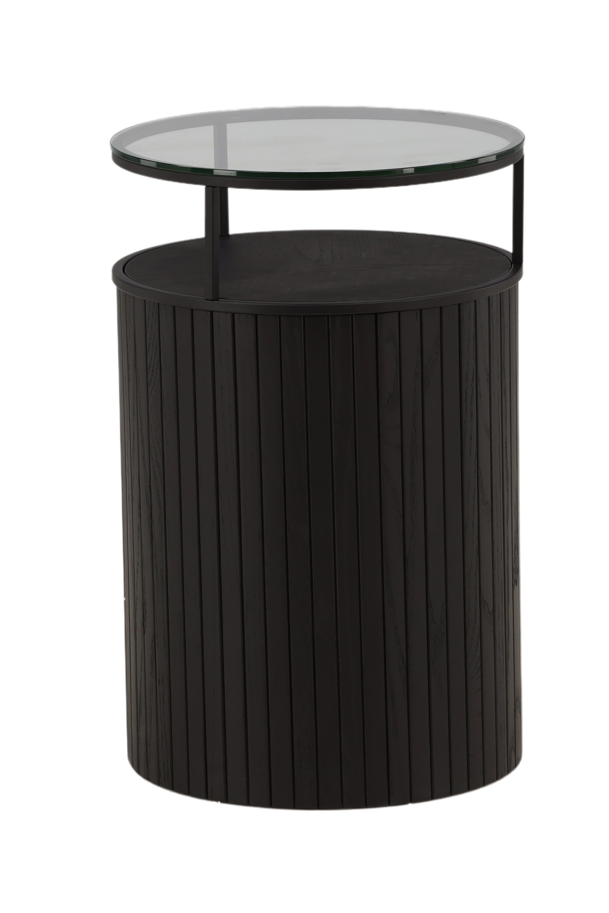 Bovall Beistelltisch in Schwarz präsentiert im Onlineshop von KAQTU Design AG. Beistelltisch ist von Furniture Fashion