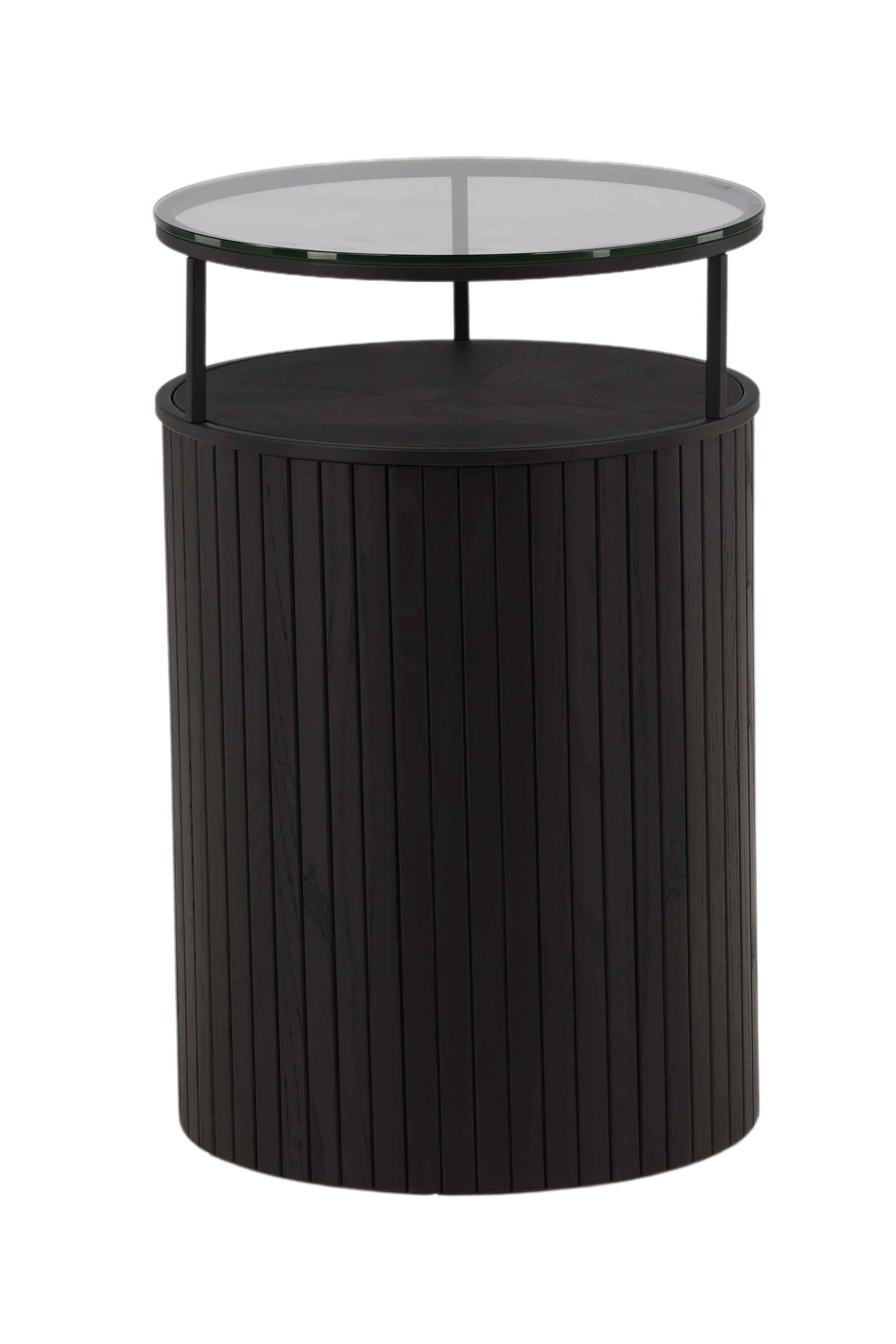 Bovall Beistelltisch in Schwarz präsentiert im Onlineshop von KAQTU Design AG. Beistelltisch ist von Furniture Fashion