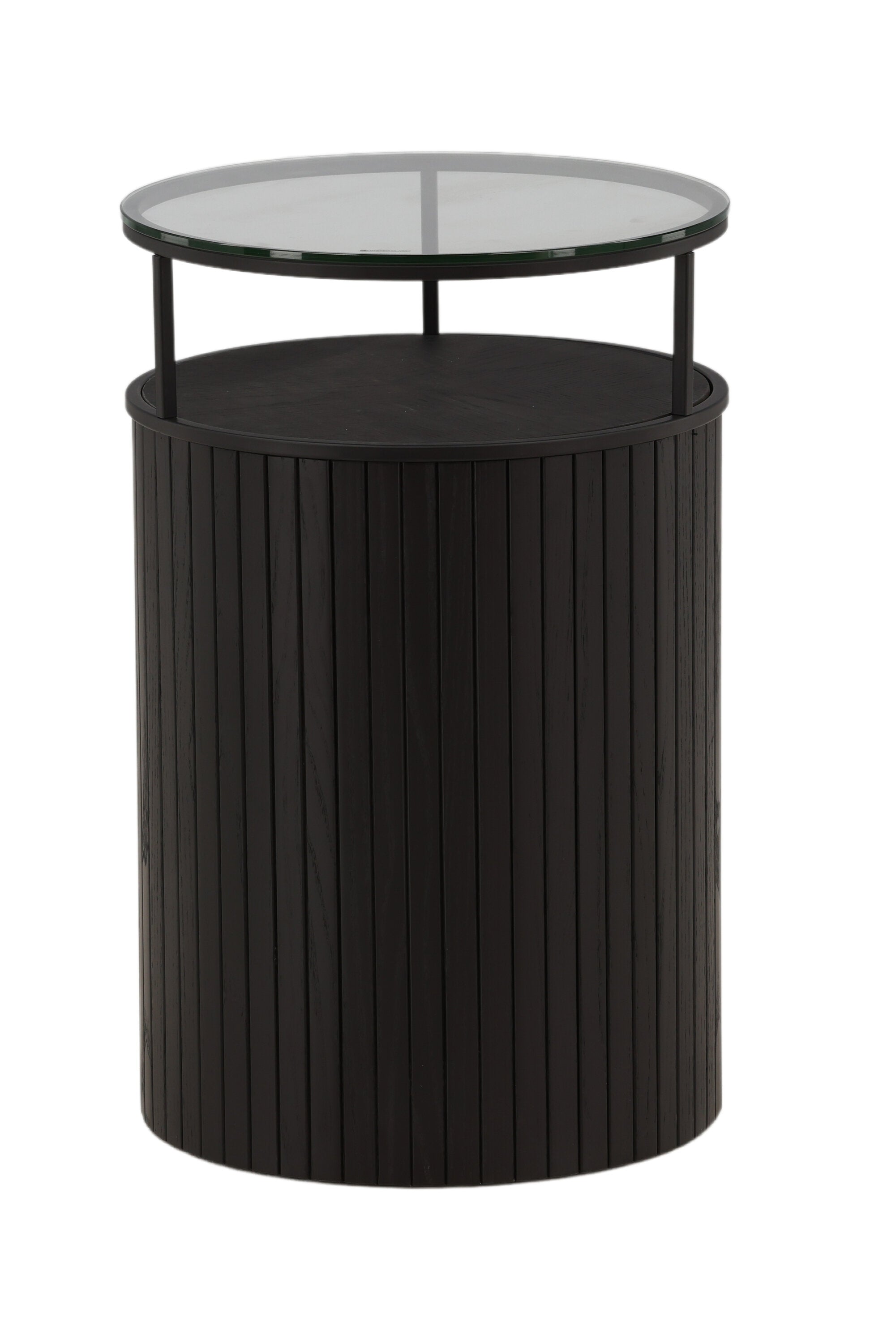 Bovall Beistelltisch in Schwarz präsentiert im Onlineshop von KAQTU Design AG. Beistelltisch ist von Furniture Fashion