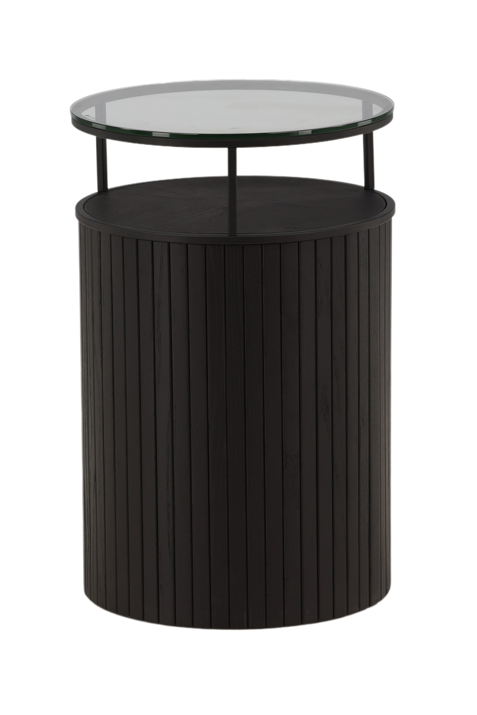 Bovall Beistelltisch in Schwarz präsentiert im Onlineshop von KAQTU Design AG. Beistelltisch ist von Furniture Fashion