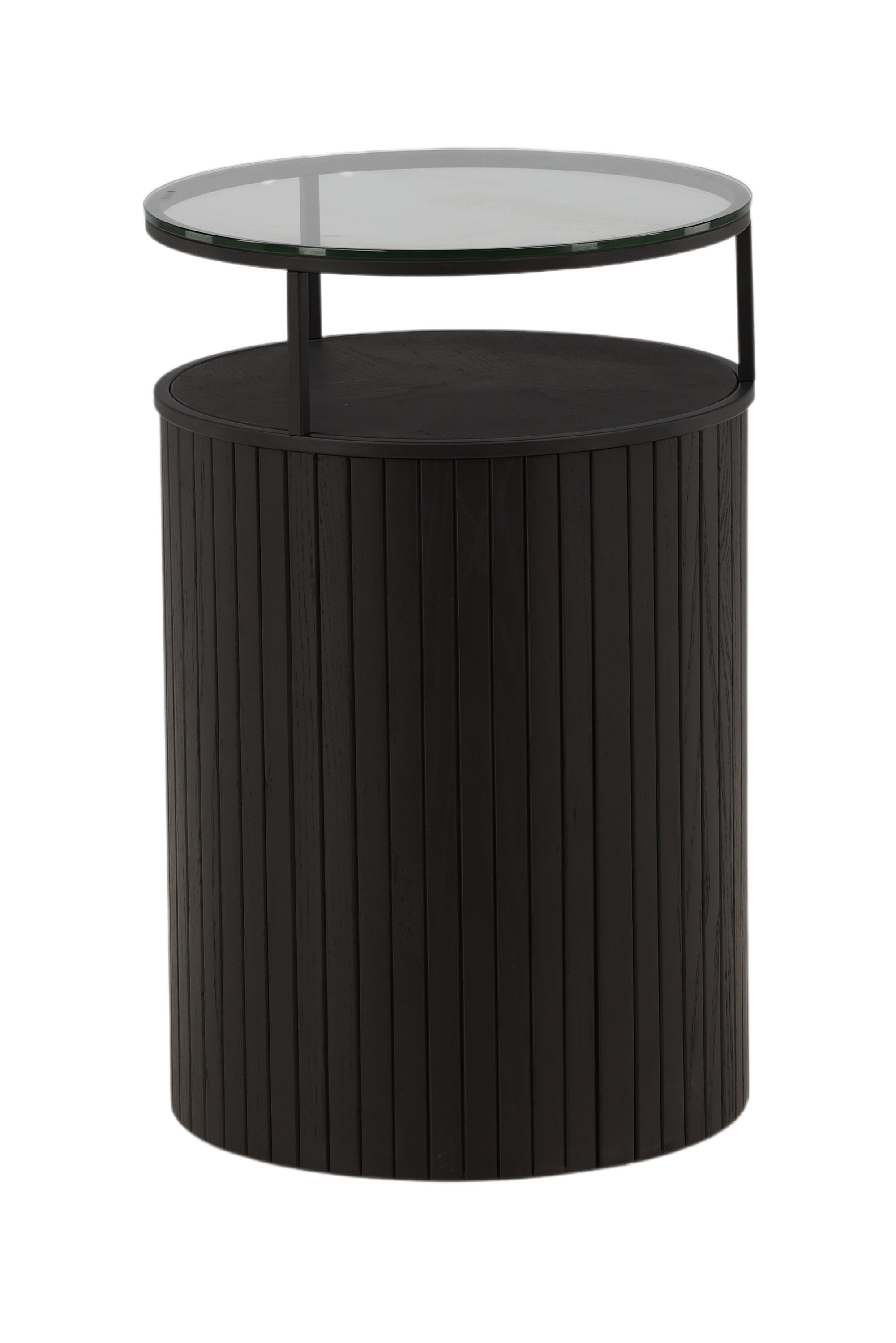 Bovall Beistelltisch in Schwarz präsentiert im Onlineshop von KAQTU Design AG. Beistelltisch ist von Furniture Fashion