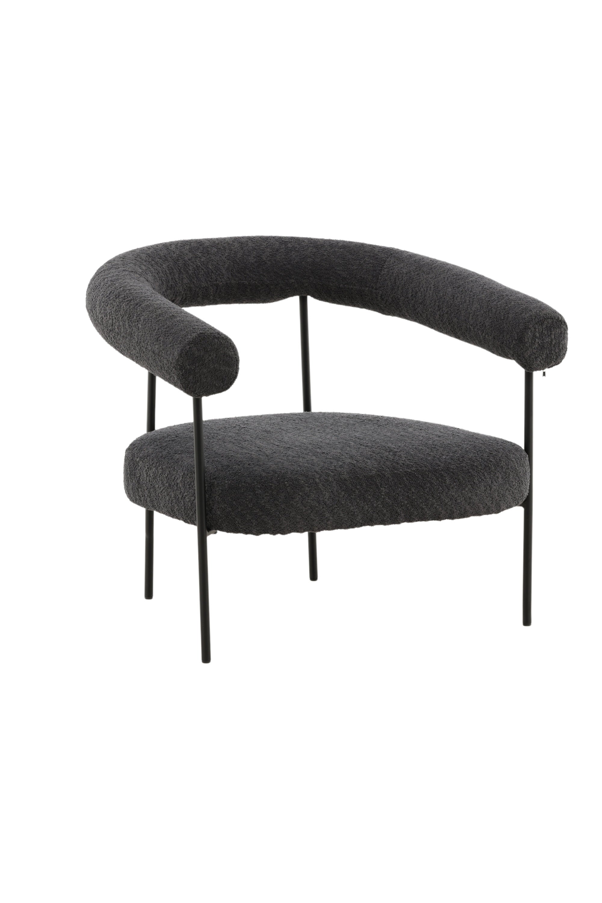 Hökåsen x Josefin Lustig Sessel in Dunkelgrau präsentiert im Onlineshop von KAQTU Design AG. Sessel mit Armlehnen ist von Vind