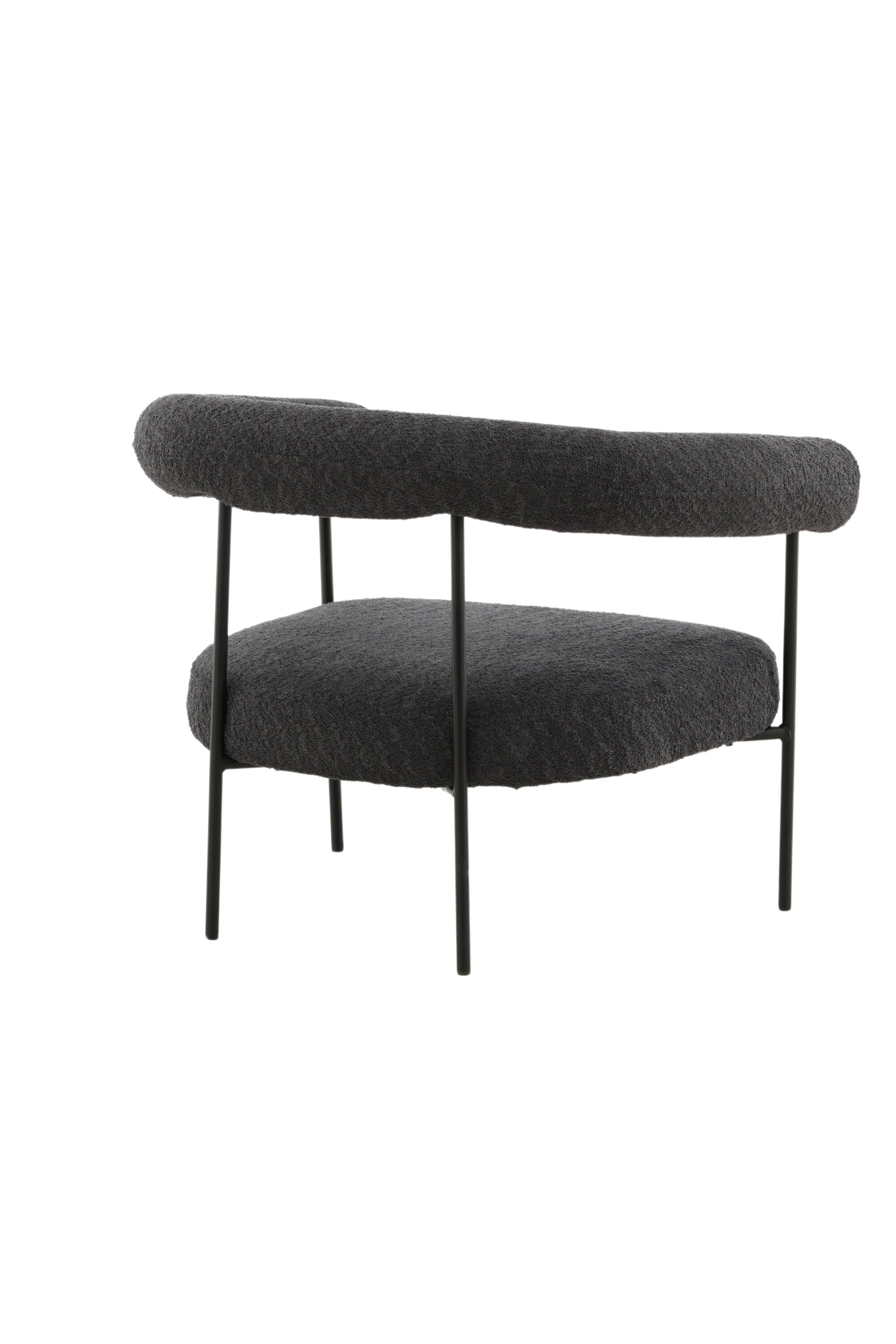 Hökåsen x Josefin Lustig Sessel in Dunkelgrau präsentiert im Onlineshop von KAQTU Design AG. Sessel mit Armlehnen ist von Vind
