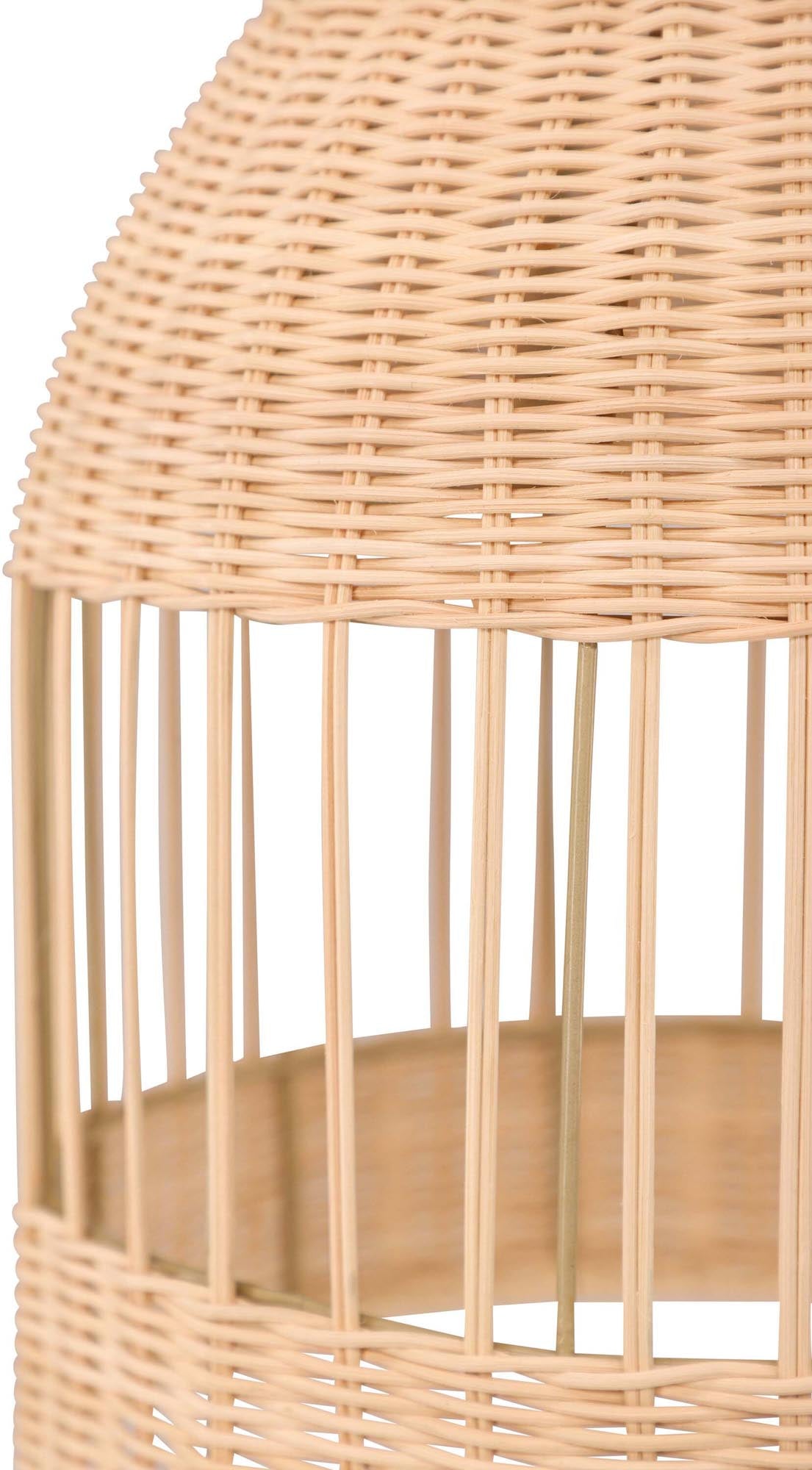 Alsbäck Pendelleuchte: Stilvolle Beleuchtung aus handgewebtem Rattan.