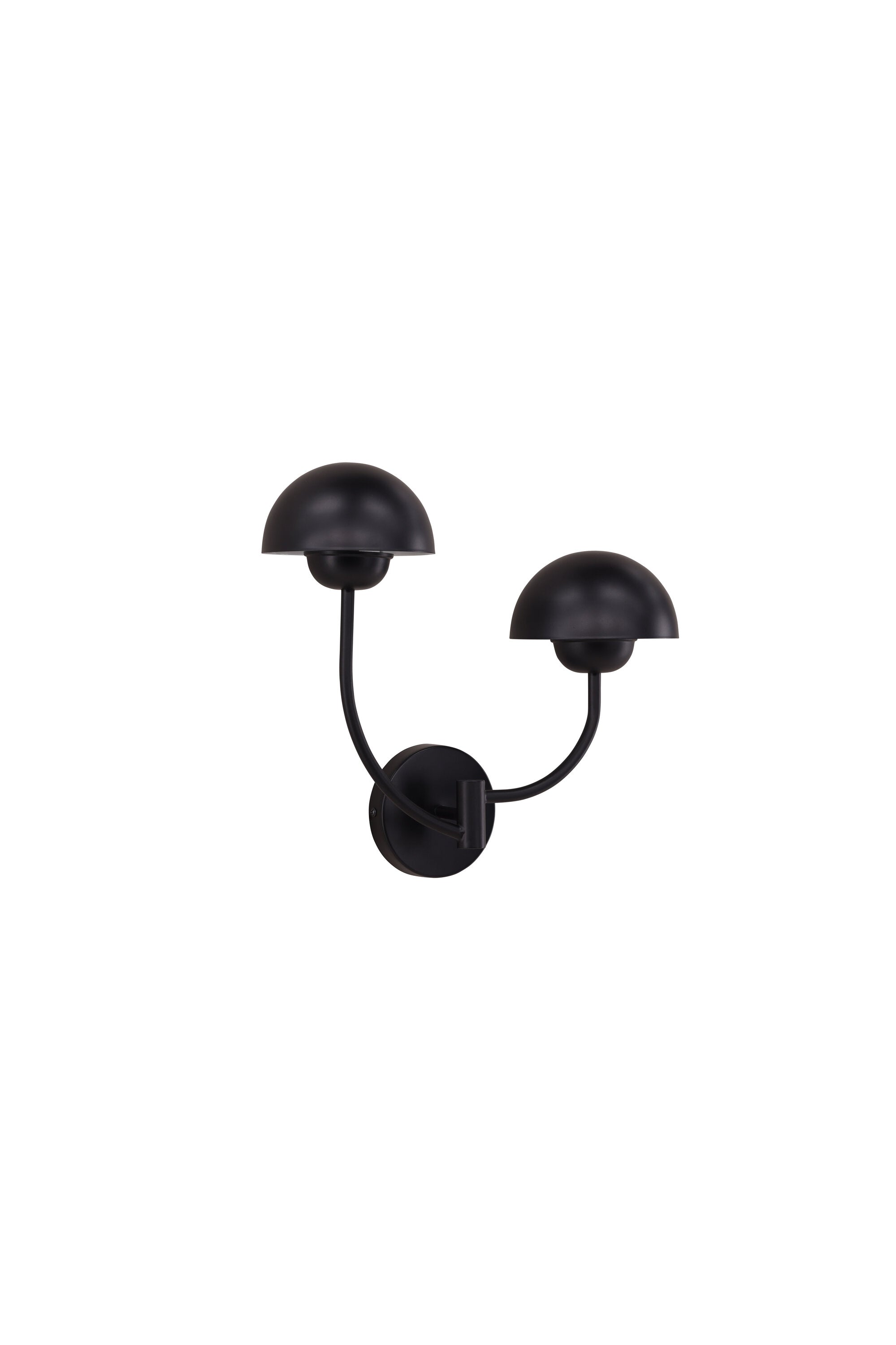 Lyckorna Wandleuchte in Schwarz präsentiert im Onlineshop von KAQTU Design AG. Wandleuchte ist von Vind