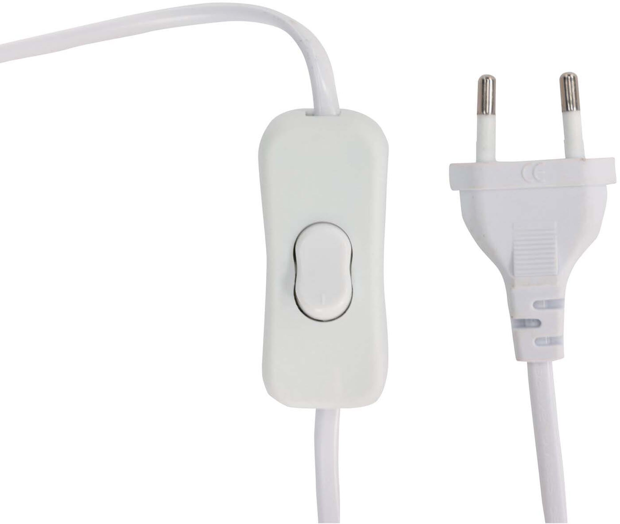 Entdecken Sie die Styrsö Tischleuchte von Vind: Modernes Design mit grauem Betongestell und weißem Leinenlampenschirm für jeden Raum.