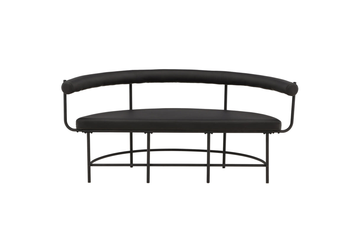 Stallhagen x Josefin Lustig Bank in Schwarz präsentiert im Onlineshop von KAQTU Design AG. Sitzbank ist von Vind