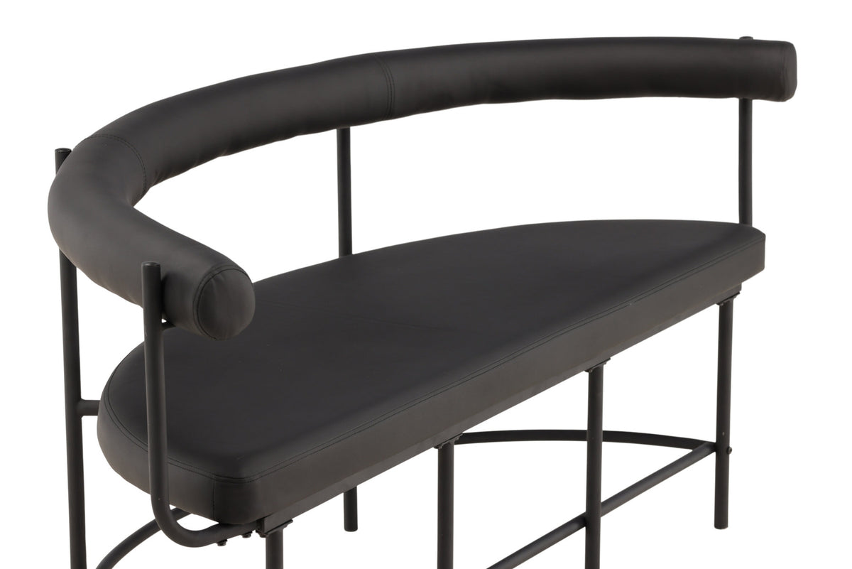 Stallhagen x Josefin Lustig Bank in Schwarz präsentiert im Onlineshop von KAQTU Design AG. Sitzbank ist von Vind