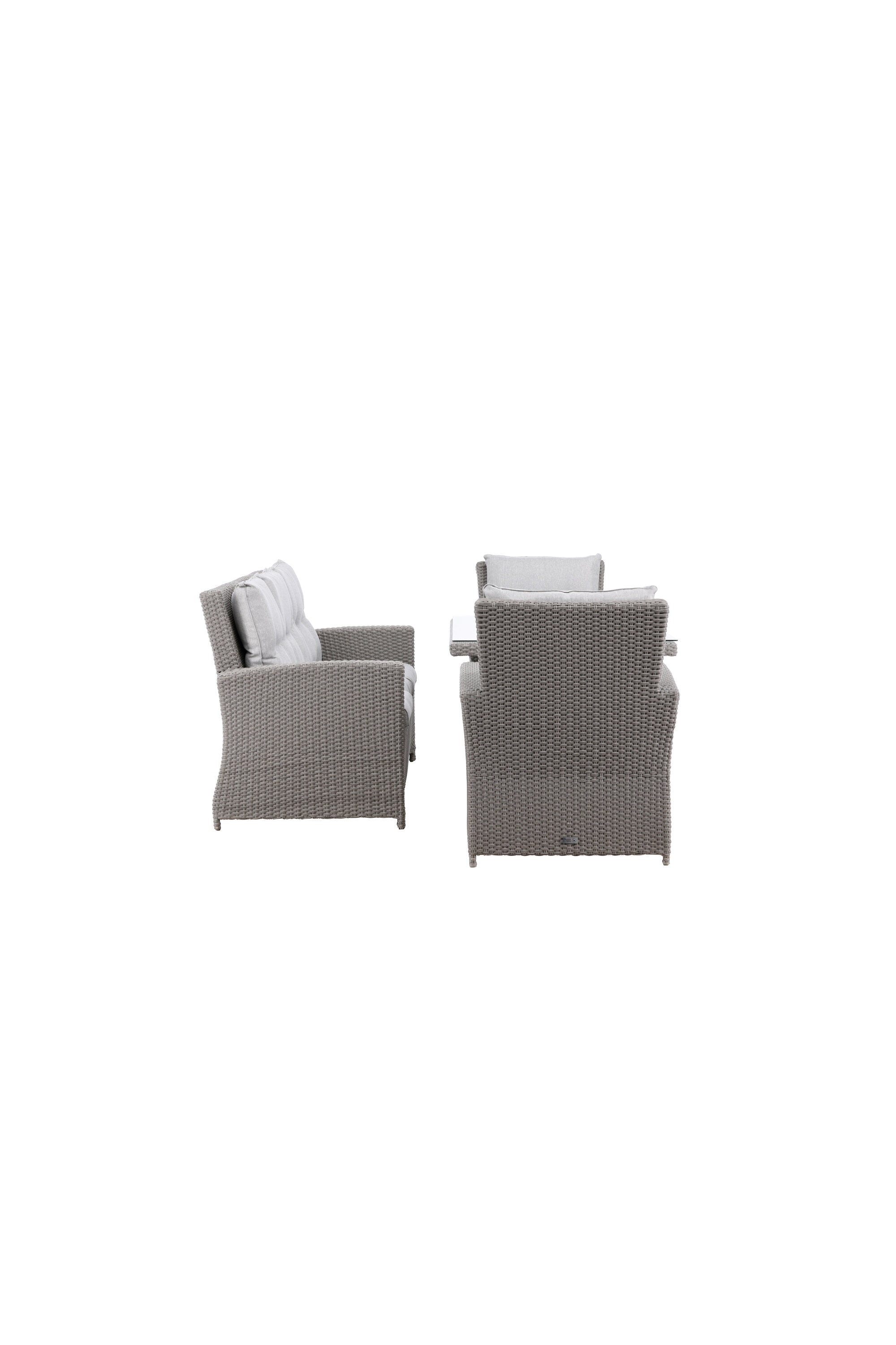 Brentwood Sofagarnitur in Grau präsentiert im Onlineshop von KAQTU Design AG. Loungeset ist von Venture Home