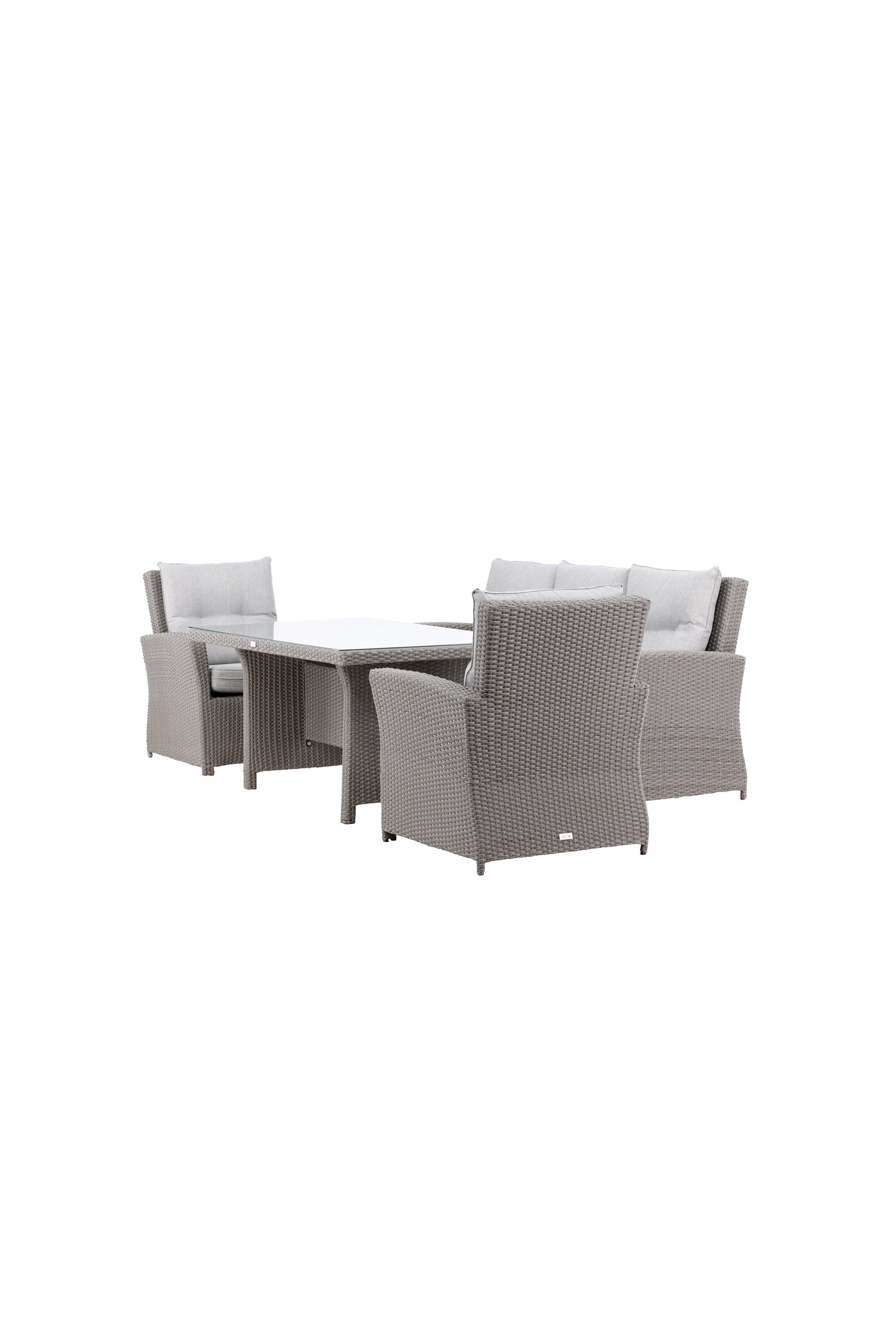 Brentwood Sofagarnitur in Grau präsentiert im Onlineshop von KAQTU Design AG. Loungeset ist von Venture Home