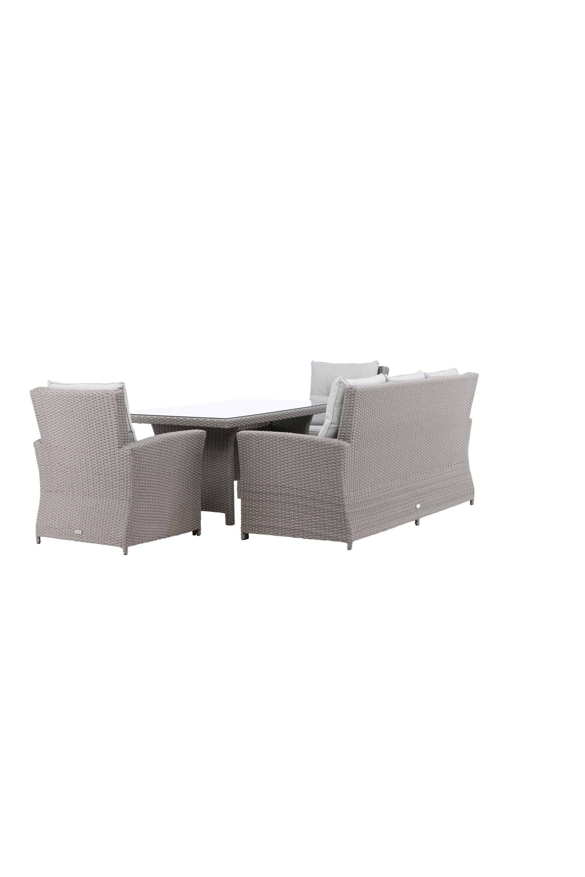 Brentwood Sofagarnitur in Grau präsentiert im Onlineshop von KAQTU Design AG. Loungeset ist von Venture Home