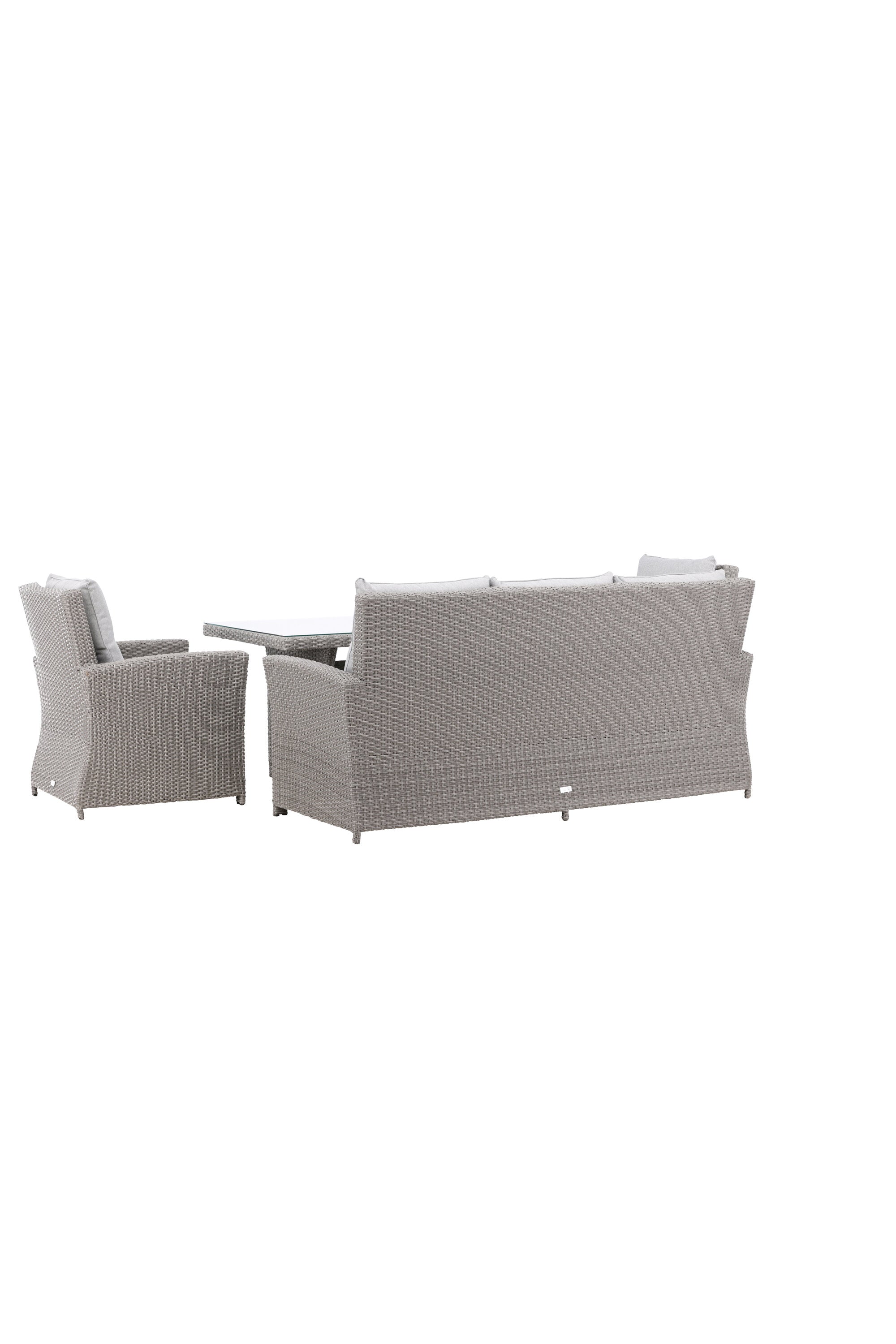 Brentwood Sofagarnitur in Grau präsentiert im Onlineshop von KAQTU Design AG. Loungeset ist von Venture Home