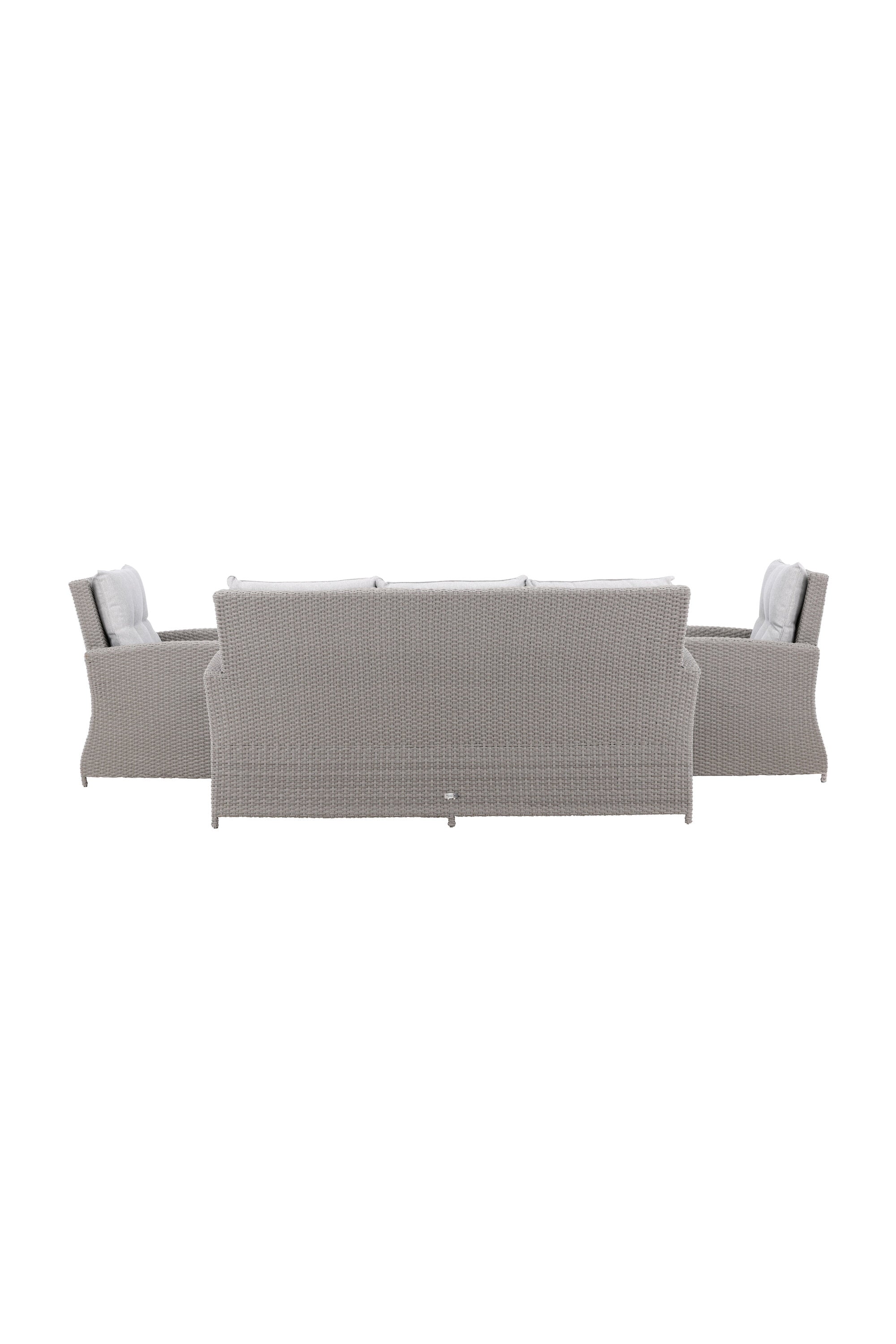 Brentwood Sofagarnitur in Grau präsentiert im Onlineshop von KAQTU Design AG. Loungeset ist von Venture Home