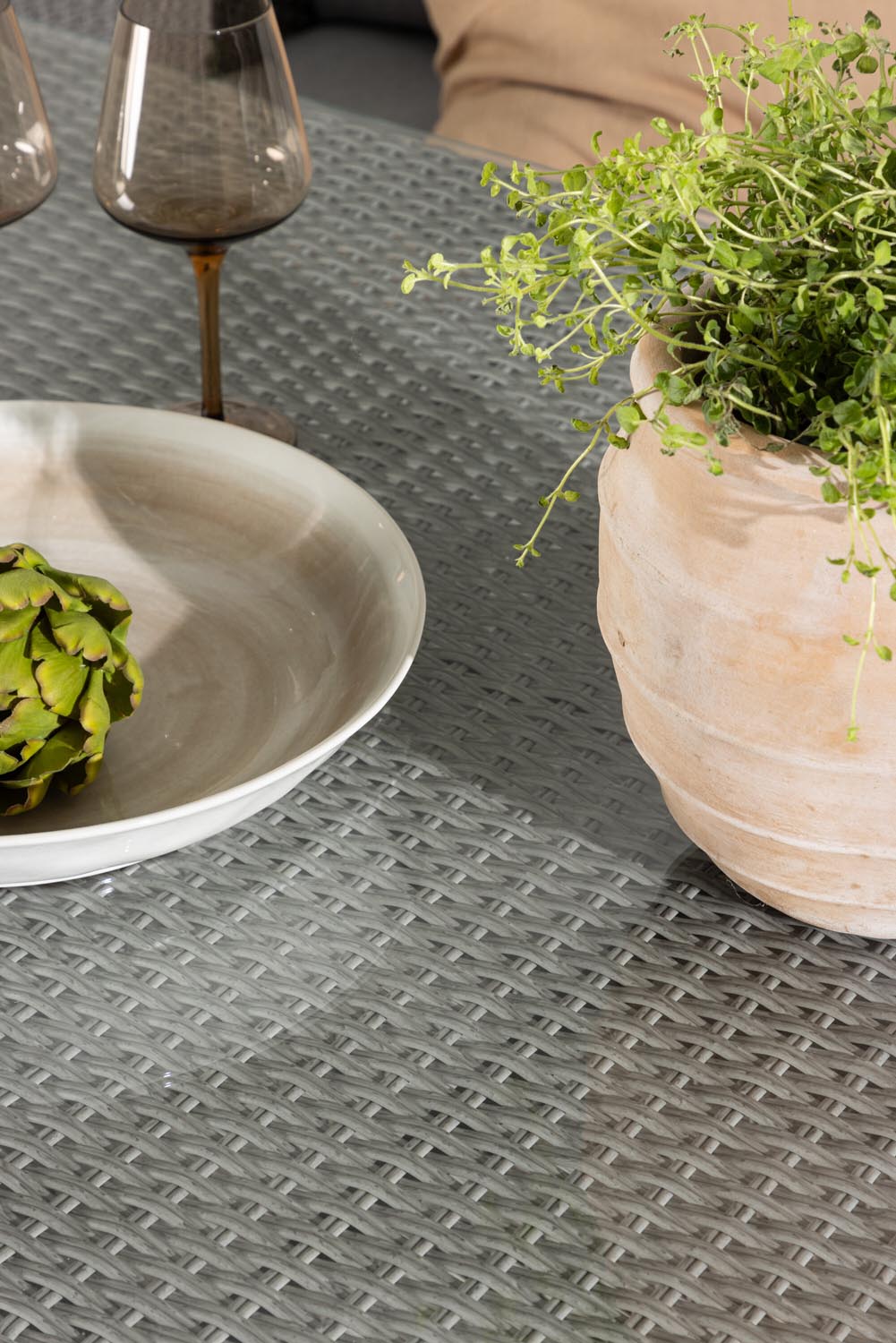 Brentwood Sofagarnitur in Grau präsentiert im Onlineshop von KAQTU Design AG. Loungeset ist von Venture Home