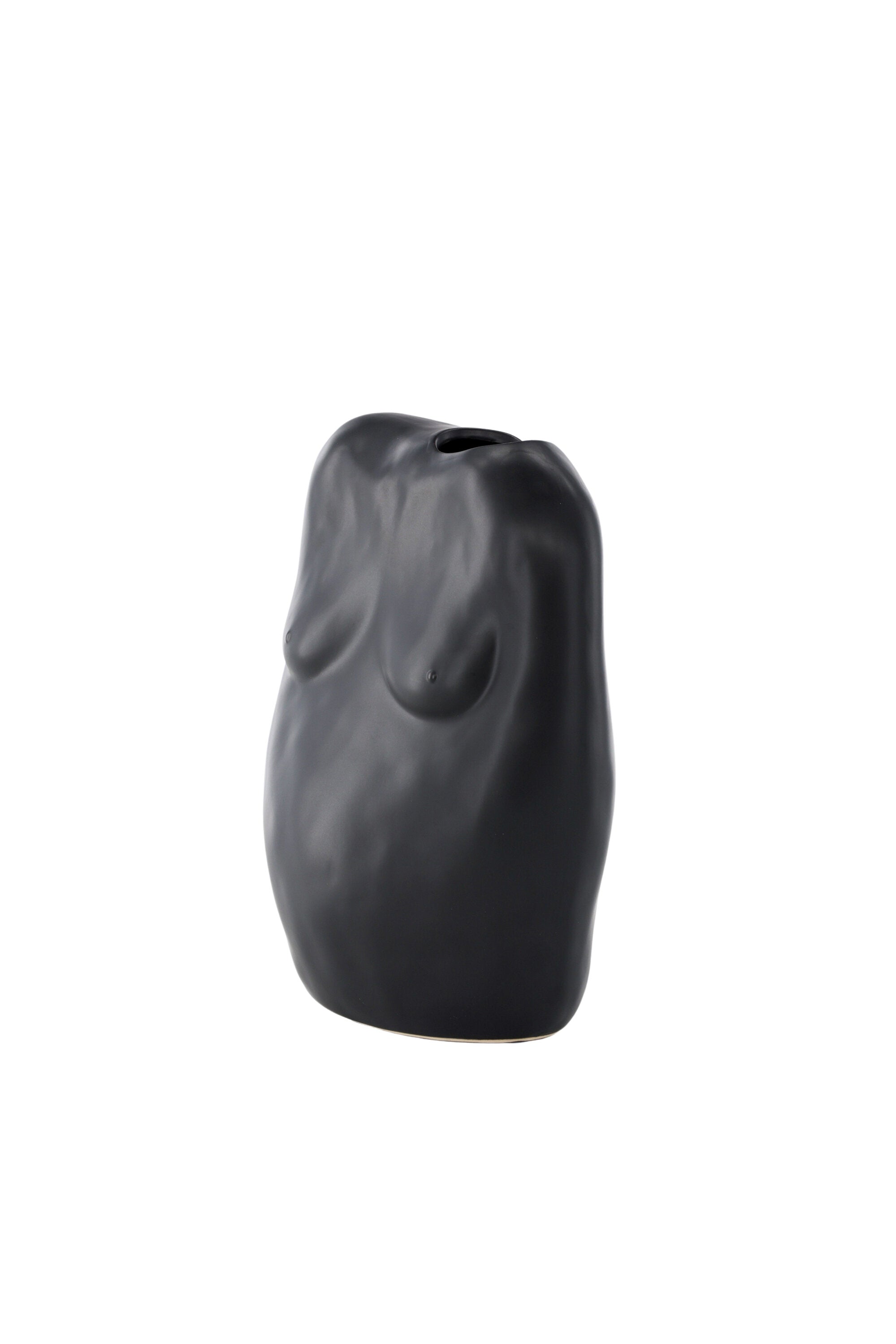 Romie Vase in Schwarz präsentiert im Onlineshop von KAQTU Design AG. Vase ist von Venture Home