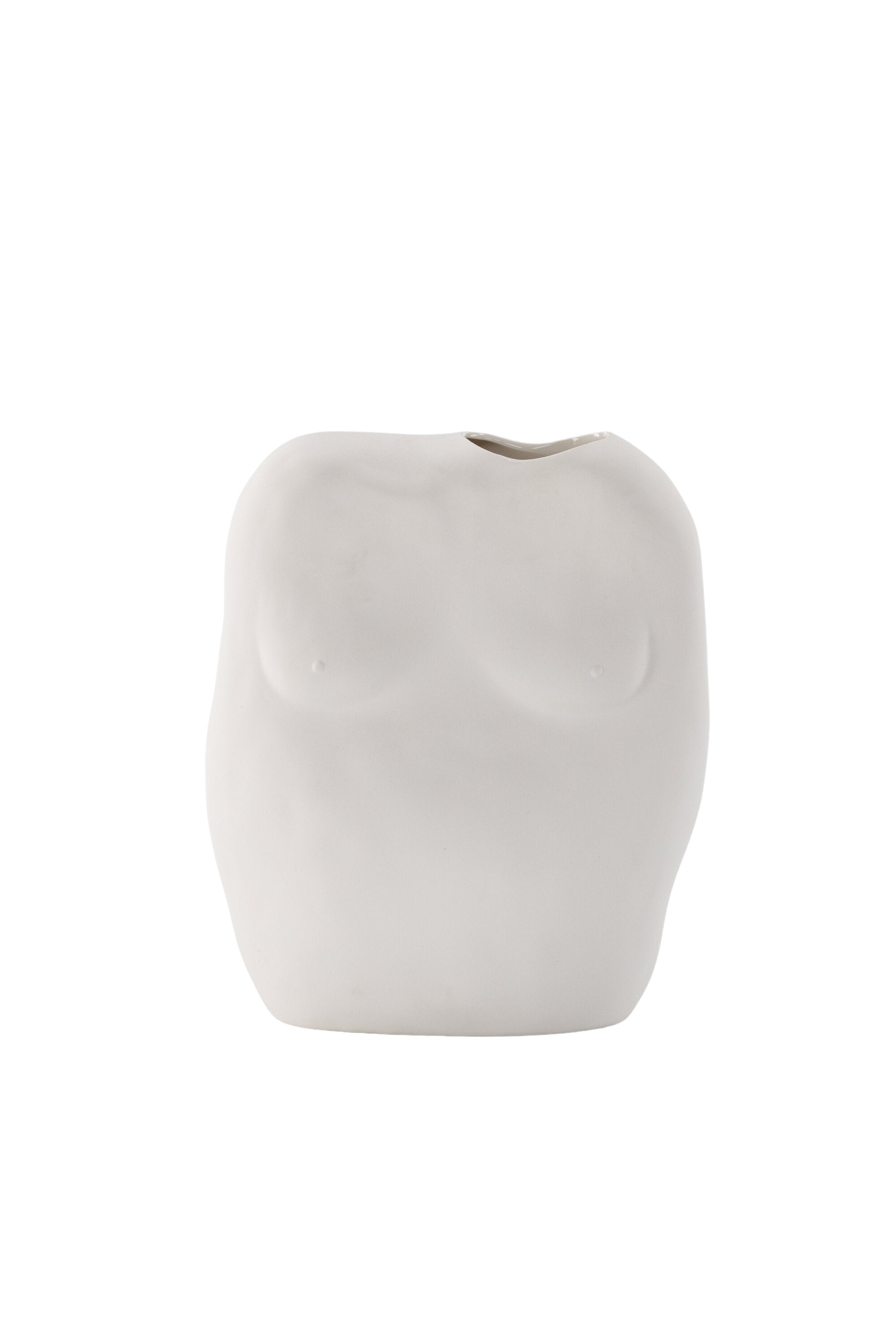 Romie Vase in Cremefarben präsentiert im Onlineshop von KAQTU Design AG. Vase ist von Venture Home