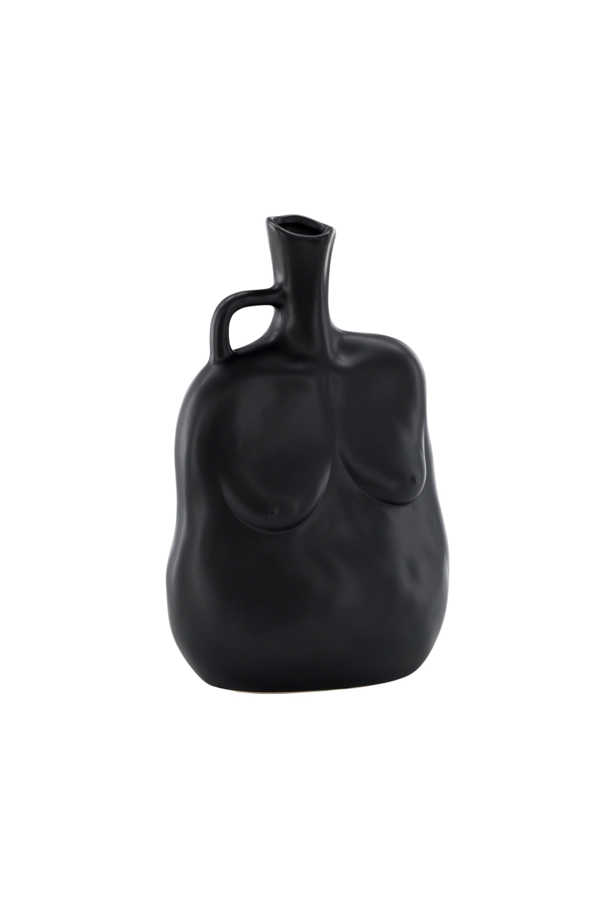Conta Vase in Schwarz präsentiert im Onlineshop von KAQTU Design AG. Vase ist von Venture Home
