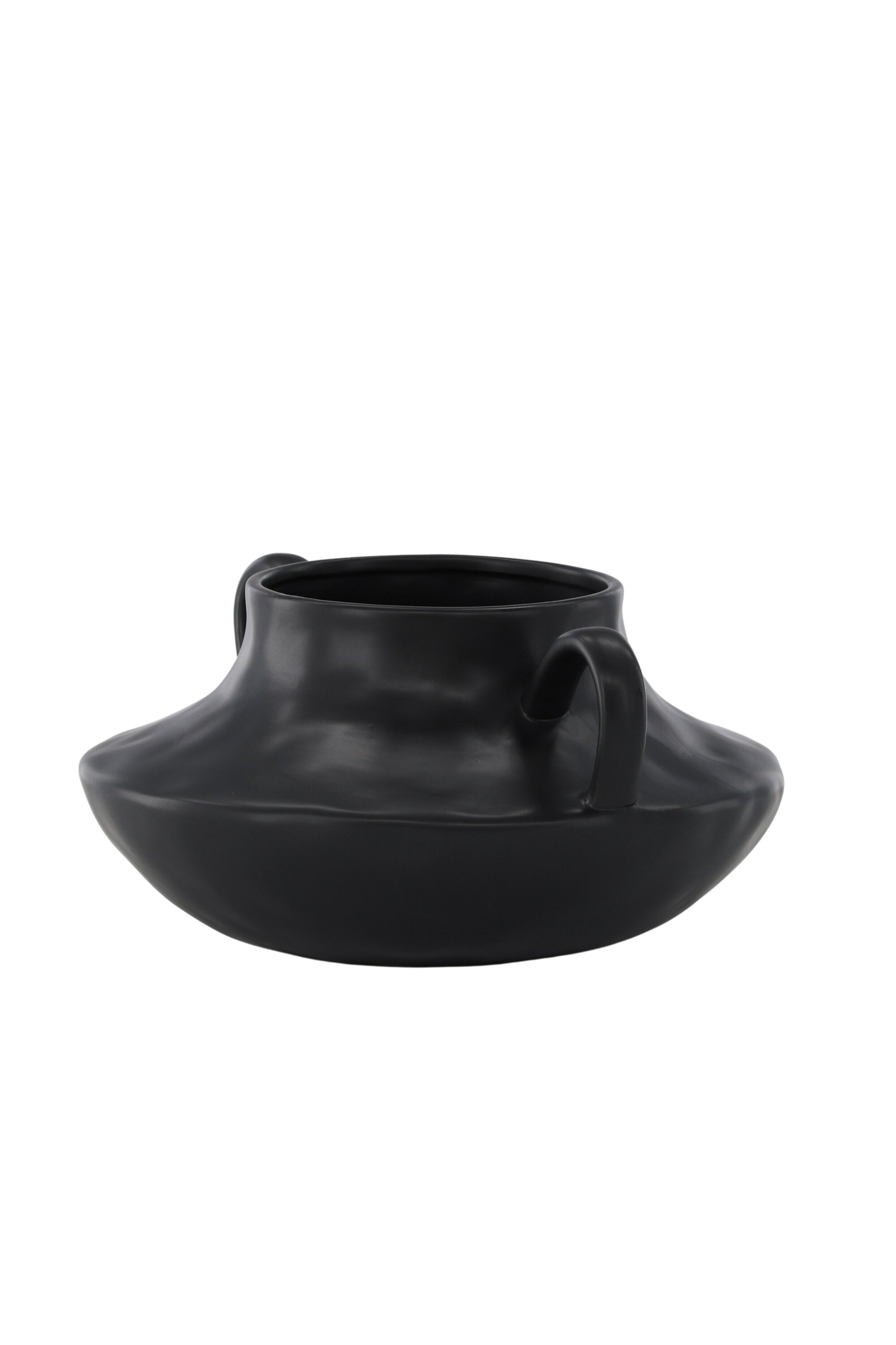 Holda Vase in Schwarz präsentiert im Onlineshop von KAQTU Design AG. Vase ist von Venture Home