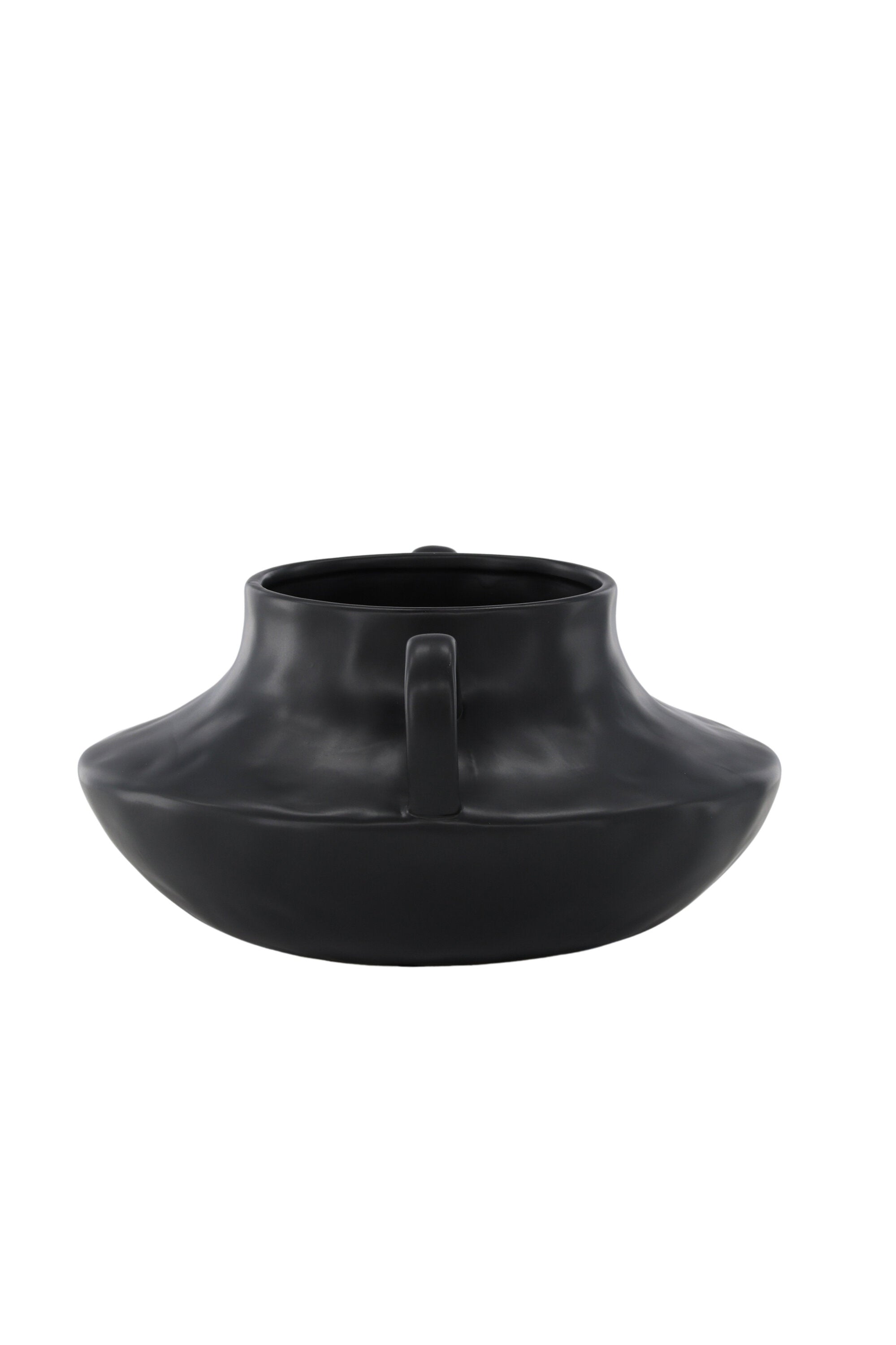 Holda Vase in Schwarz präsentiert im Onlineshop von KAQTU Design AG. Vase ist von Venture Home