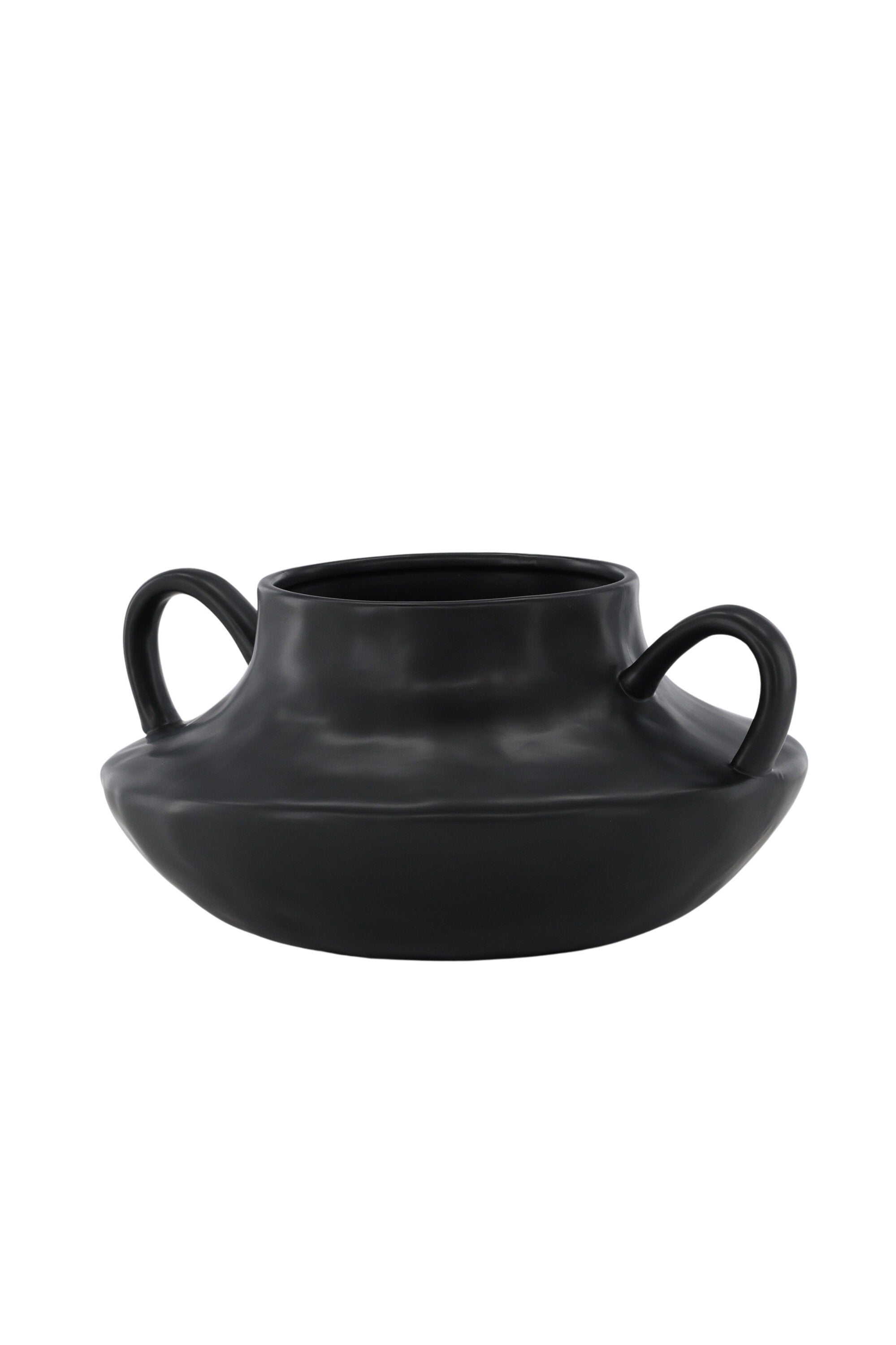 Holda Vase in Schwarz präsentiert im Onlineshop von KAQTU Design AG. Vase ist von Venture Home