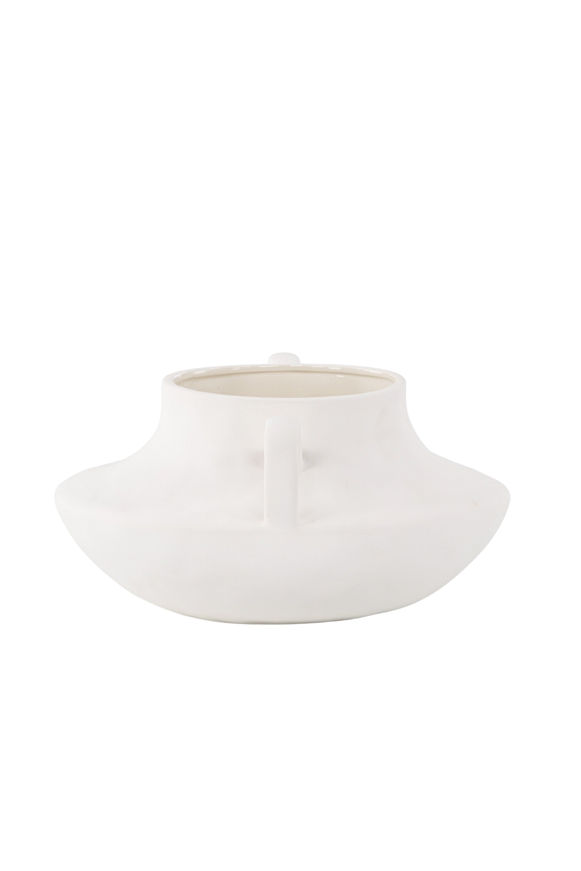 Holda Vase in Cremefarben präsentiert im Onlineshop von KAQTU Design AG. Vase ist von Venture Home
