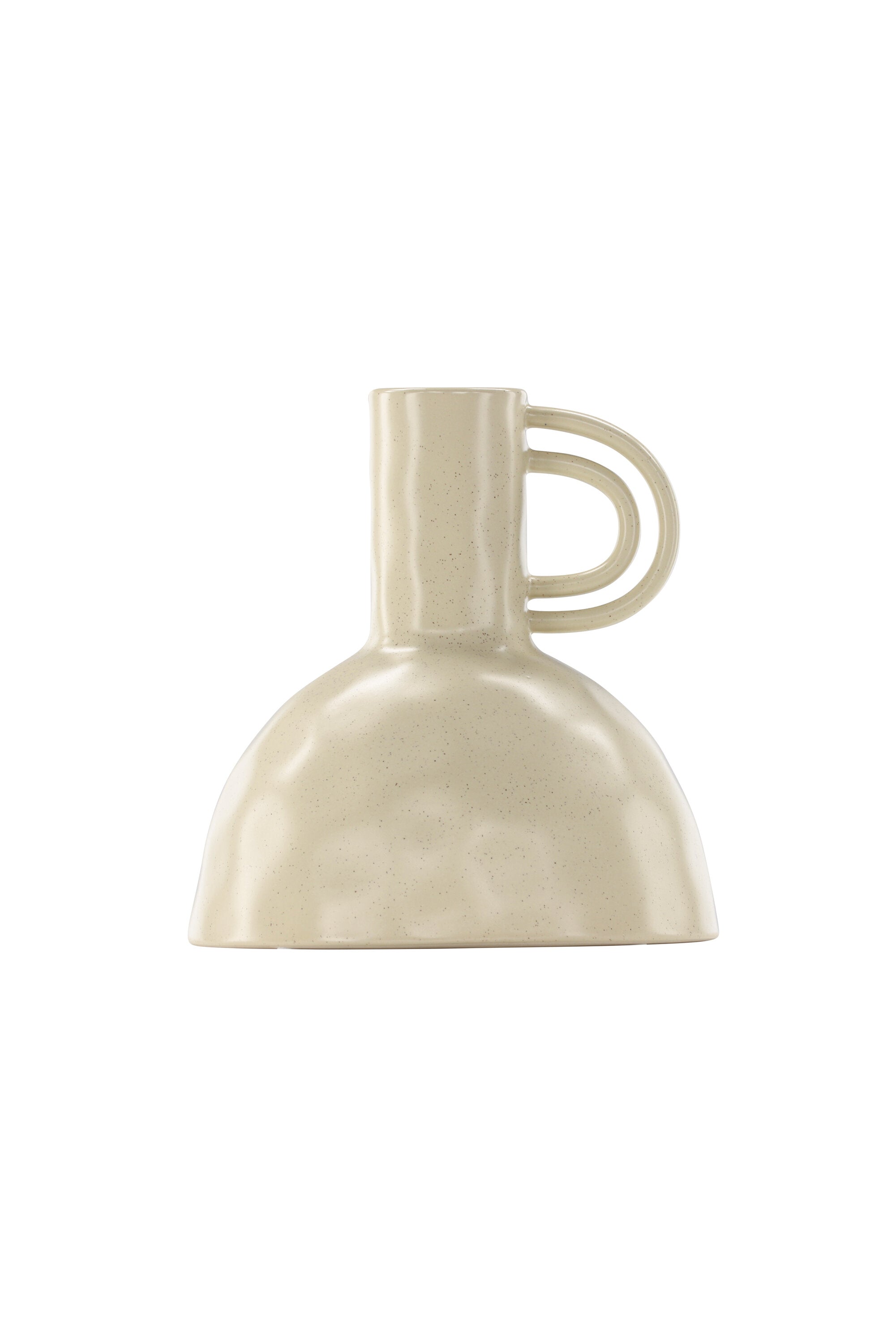 Vivi Vase in Beige/Schwarz präsentiert im Onlineshop von KAQTU Design AG. Vase ist von Venture Home
