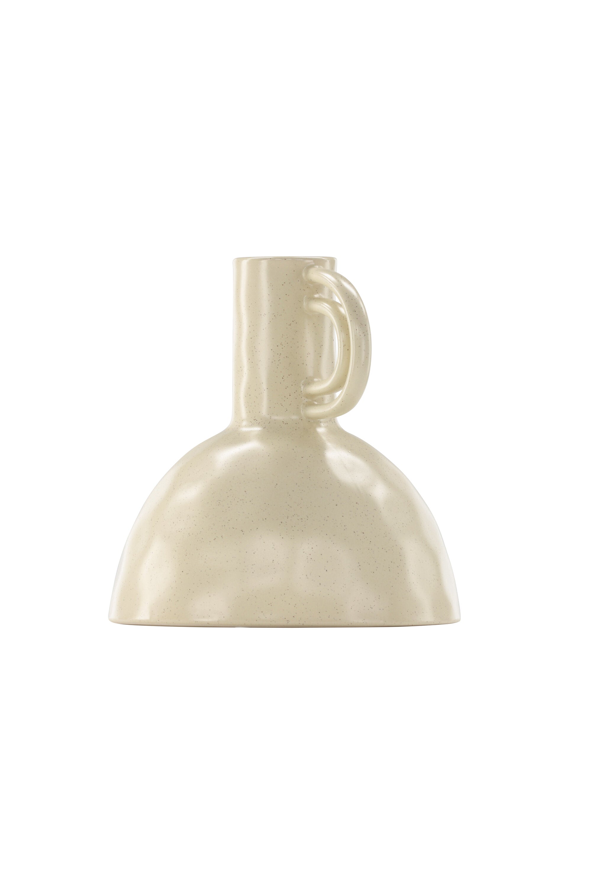 Vivi Vase in Beige/Schwarz präsentiert im Onlineshop von KAQTU Design AG. Vase ist von Venture Home