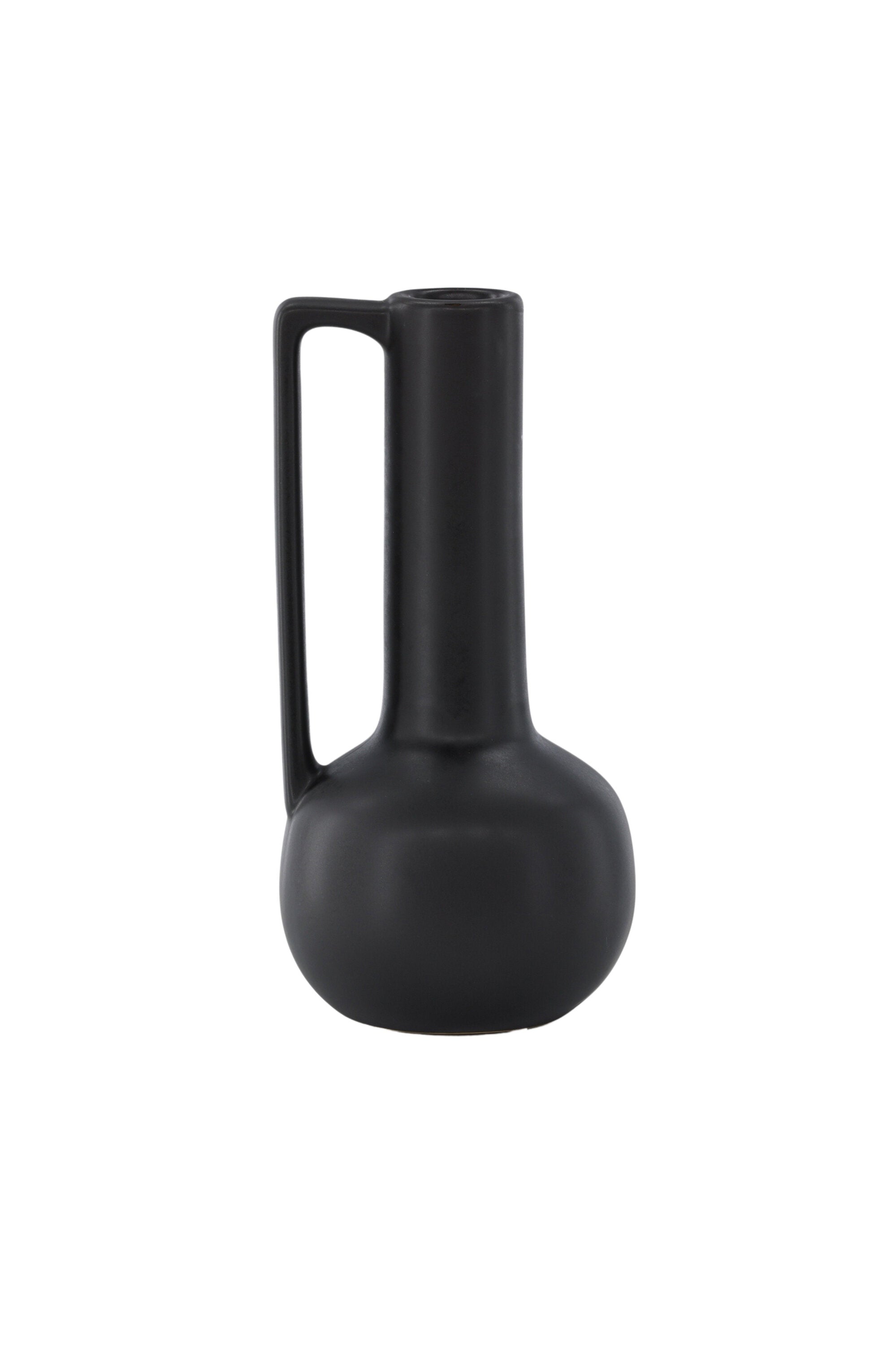 Allis Vase in Schwarz präsentiert im Onlineshop von KAQTU Design AG. Vase ist von Venture Home