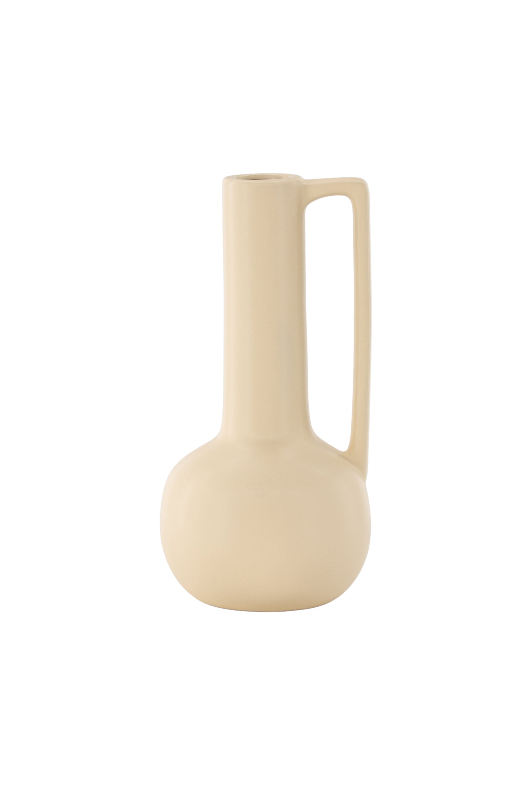 Allis Vase in Gelb präsentiert im Onlineshop von KAQTU Design AG. Vase ist von Venture Home