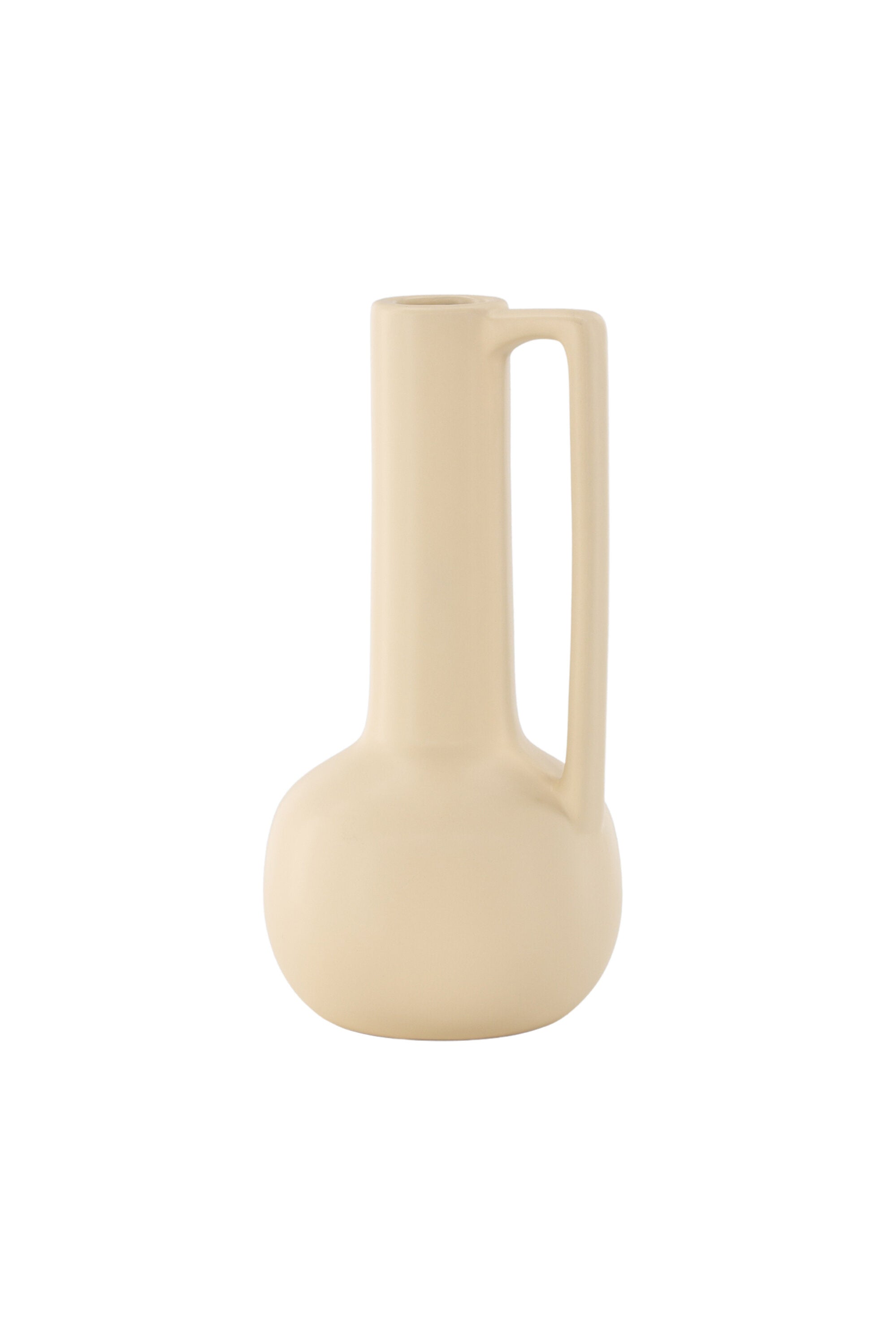 Allis Vase in Gelb präsentiert im Onlineshop von KAQTU Design AG. Vase ist von Venture Home
