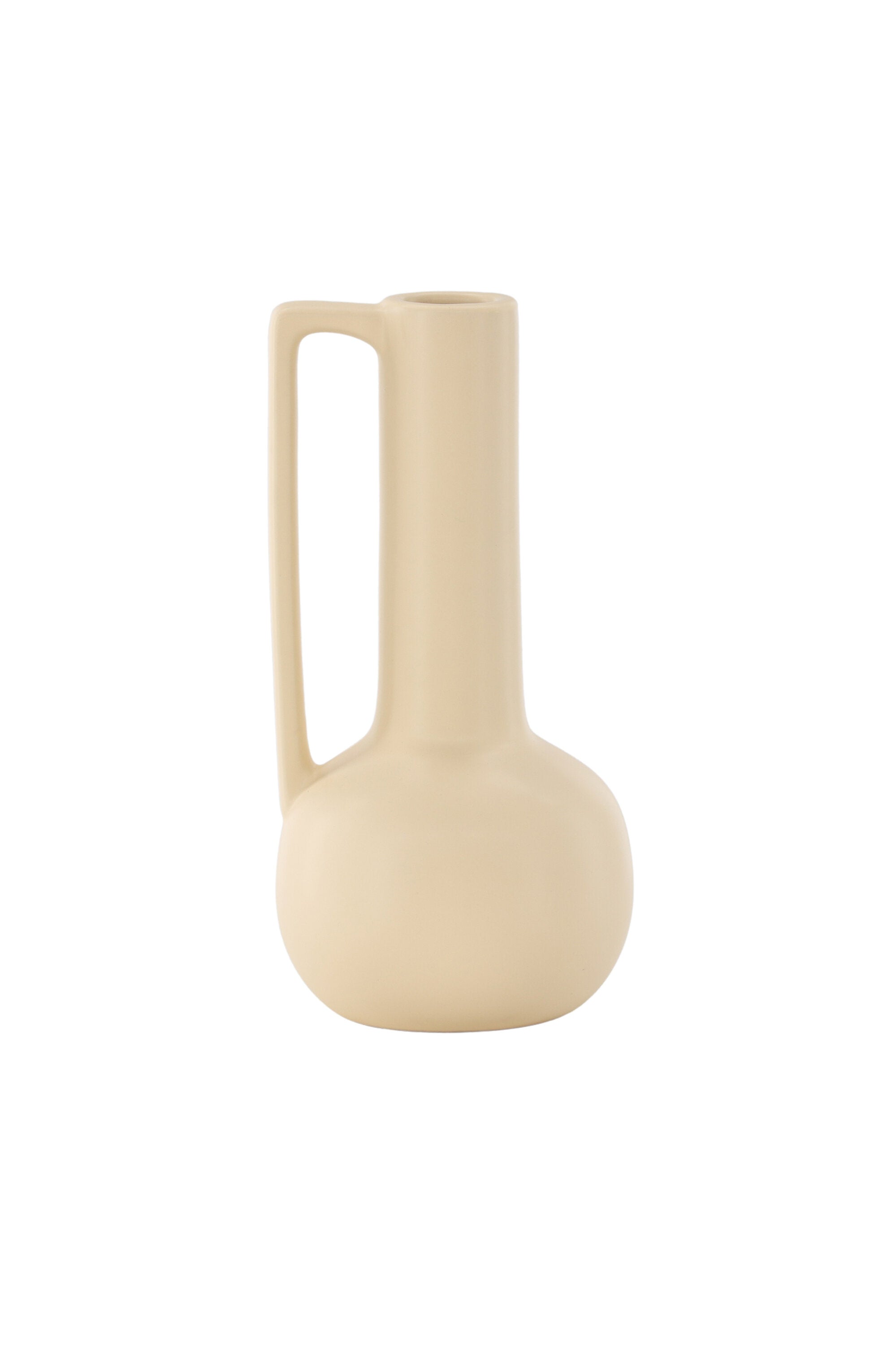 Allis Vase in Gelb präsentiert im Onlineshop von KAQTU Design AG. Vase ist von Venture Home