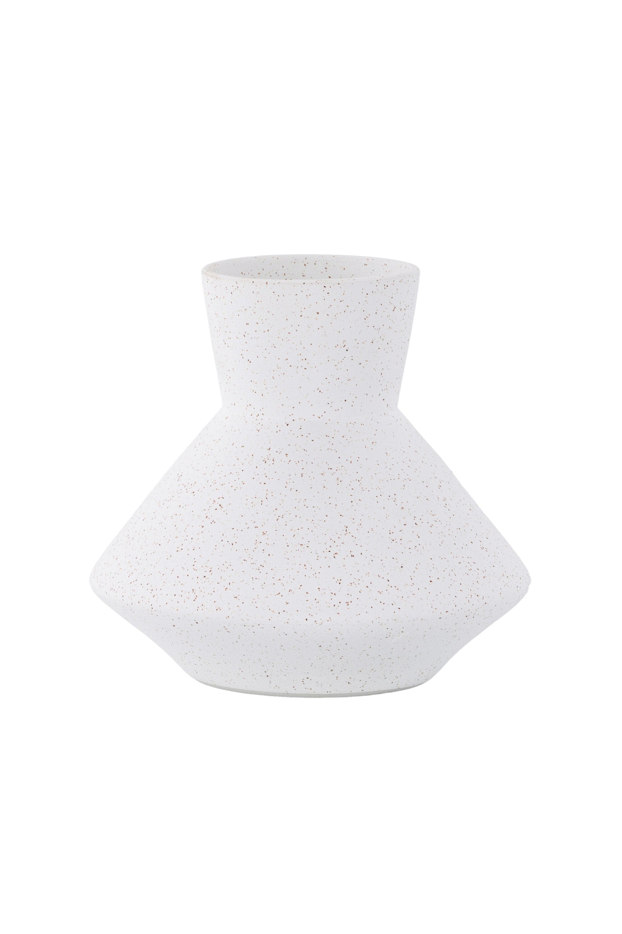Rellis Vase in Schwarz-Weiss präsentiert im Onlineshop von KAQTU Design AG. Vase ist von Venture Home