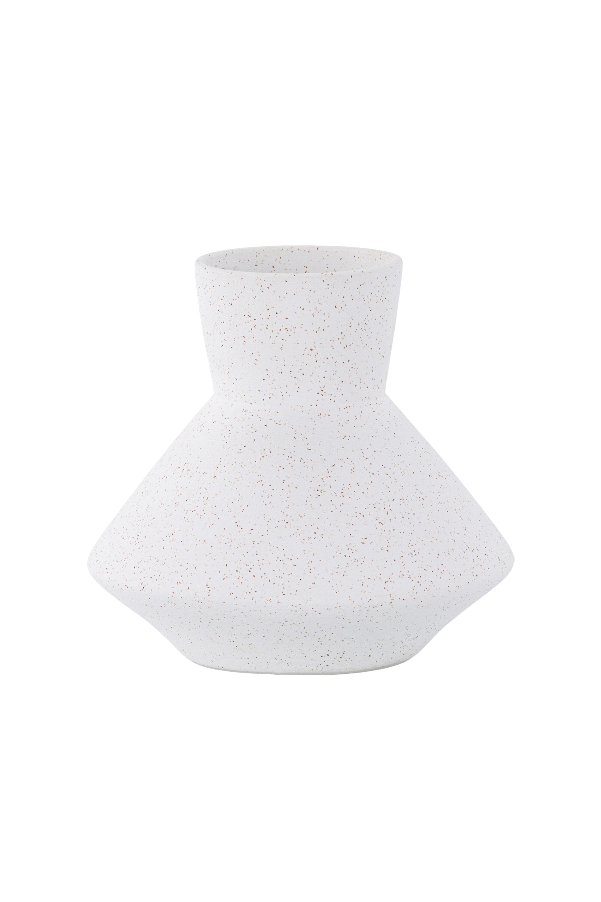 Rellis Vase in Schwarz-Weiss präsentiert im Onlineshop von KAQTU Design AG. Vase ist von Venture Home