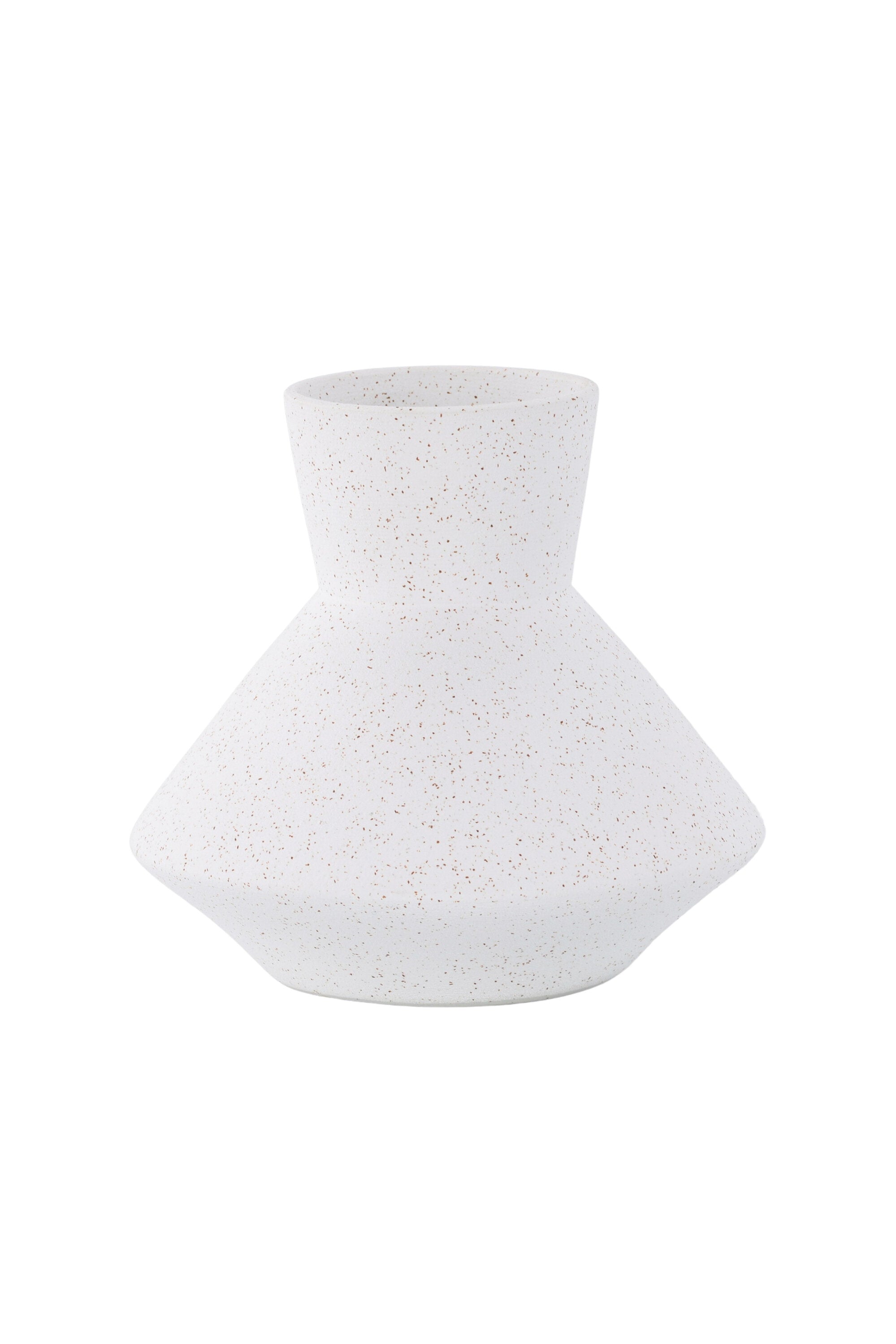 Rellis Vase in Schwarz-Weiss präsentiert im Onlineshop von KAQTU Design AG. Vase ist von Venture Home