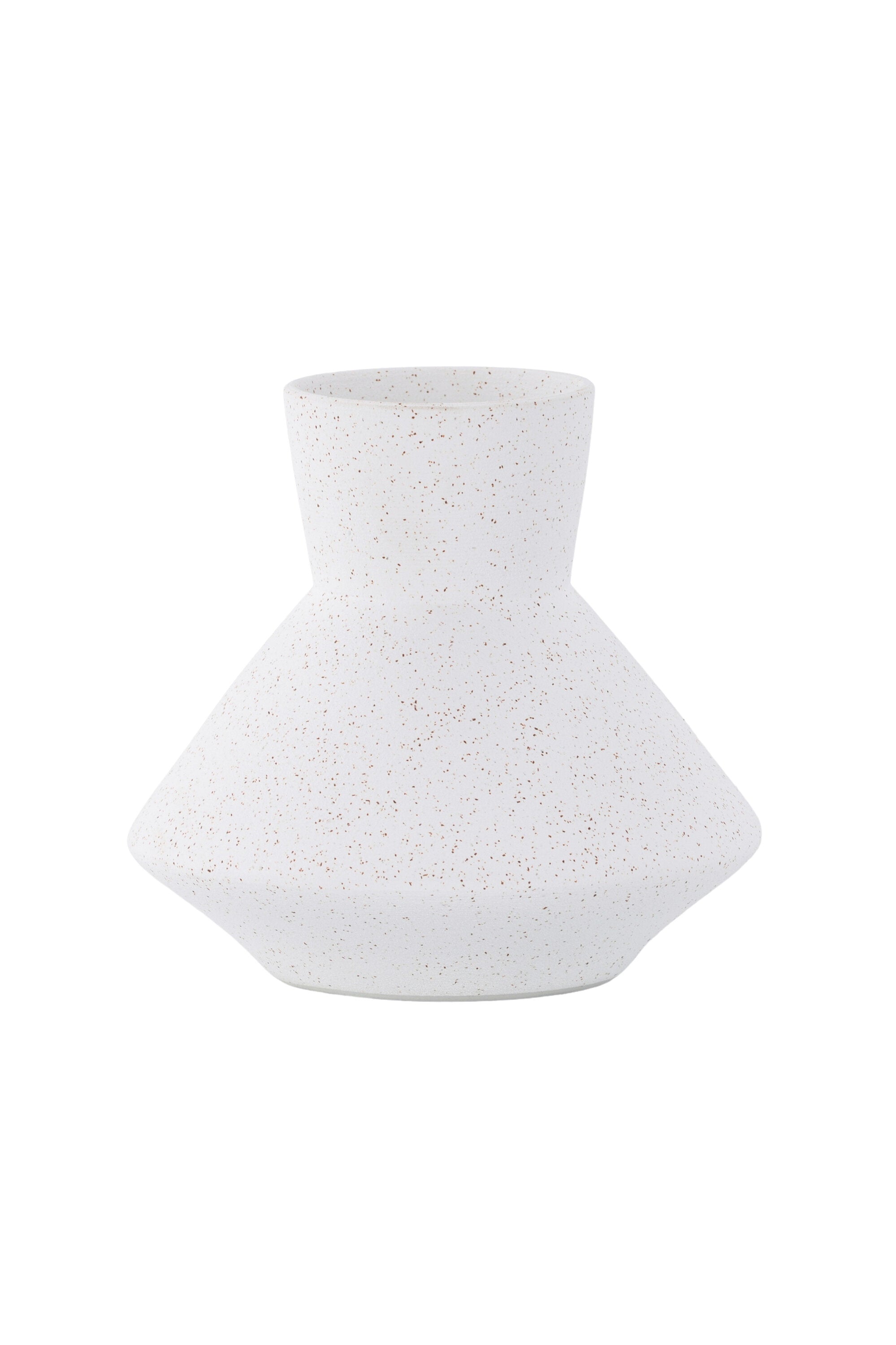 Rellis Vase in Schwarz-Weiss präsentiert im Onlineshop von KAQTU Design AG. Vase ist von Venture Home